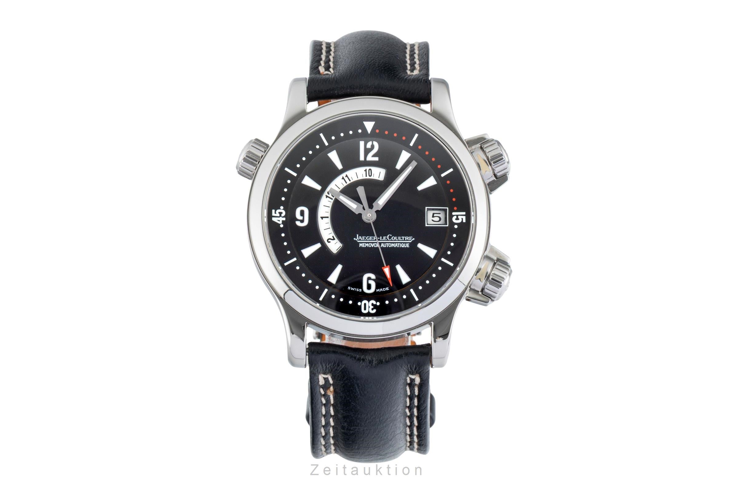 Jaeger LeCoultre Memovox acciaio automatismo orologio da uomo Q1708470,  146.8.97  [2603145]