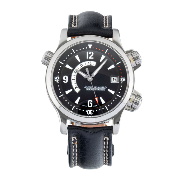 Jaeger LeCoultre Memovox acciaio automatismo orologio da uomo Q1708470,  146.8.97  [2603145]