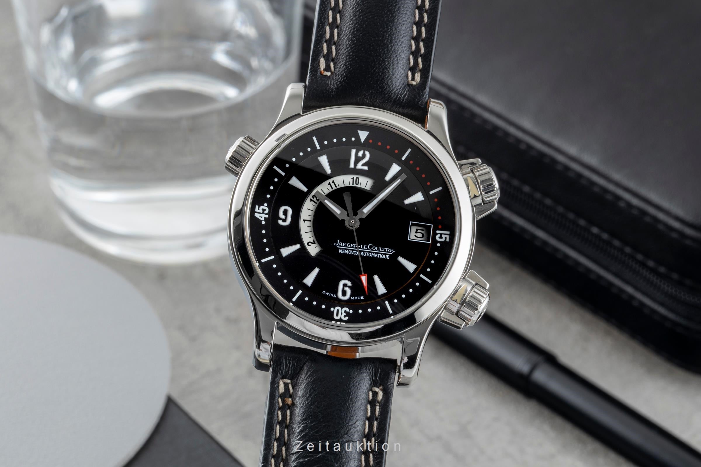 Jaeger LeCoultre Memovox steel automatic Kal. 918 Ref. Q1708470