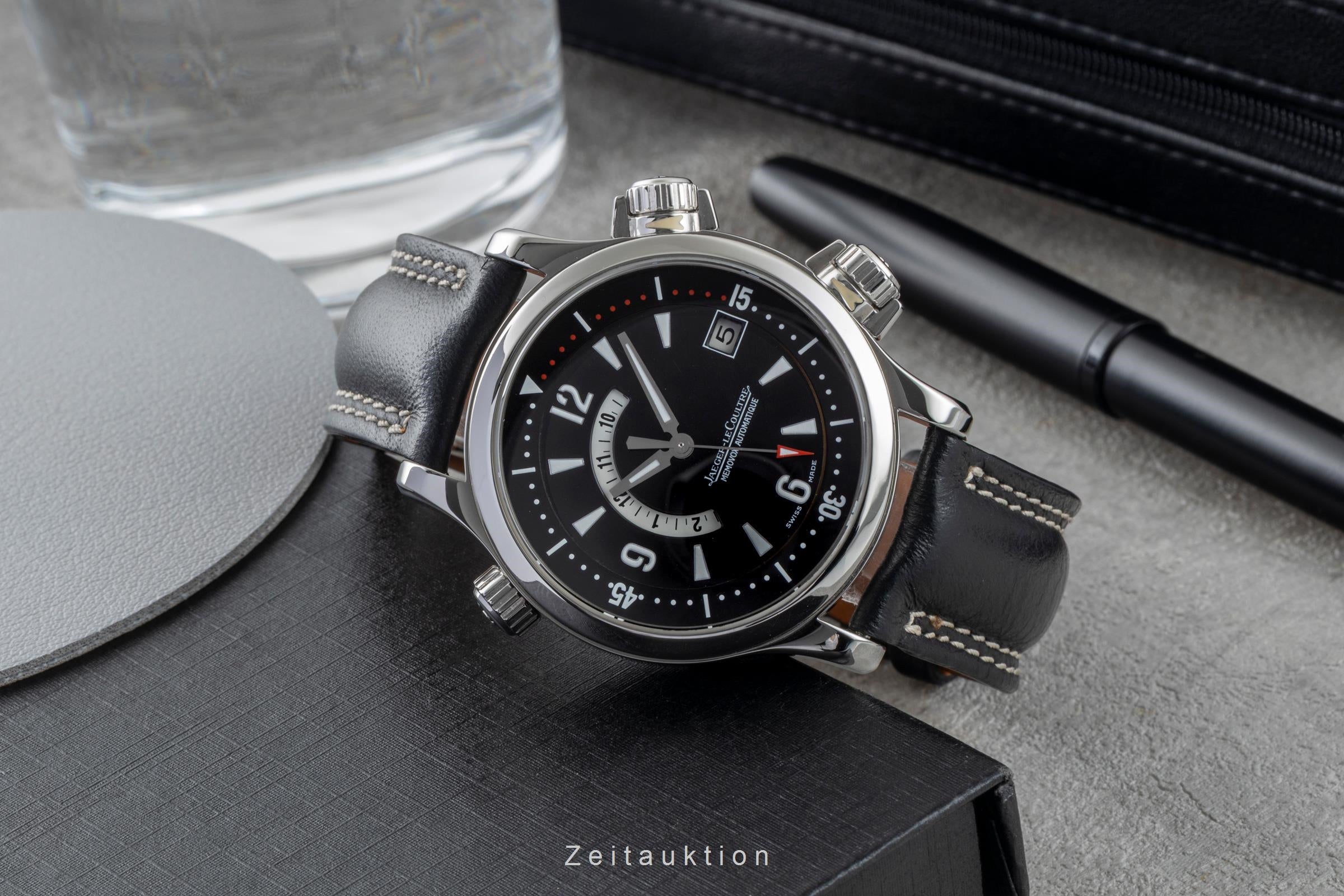 Jaeger LeCoultre Memovox acciaio automatismo orologio da uomo Q1708470,  146.8.97  [2603145]