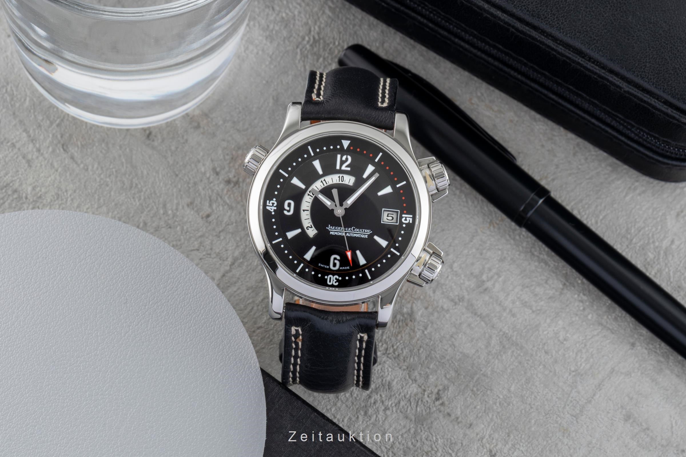 Jaeger LeCoultre Memovox acciaio automatismo orologio da uomo Q1708470,  146.8.97  [2603145]