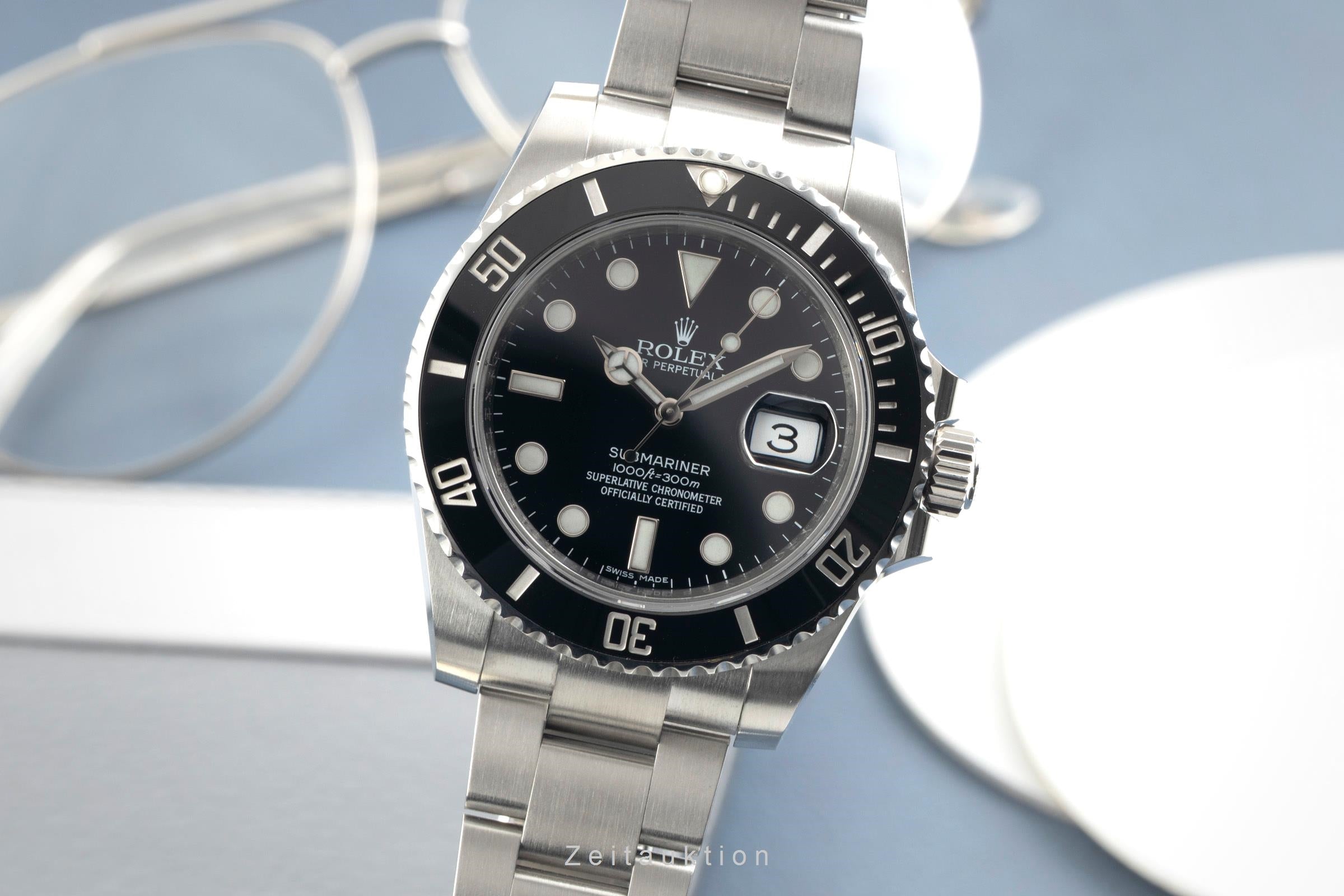 Rolex Submariner steel automatic men's watch 116610  [2603147]