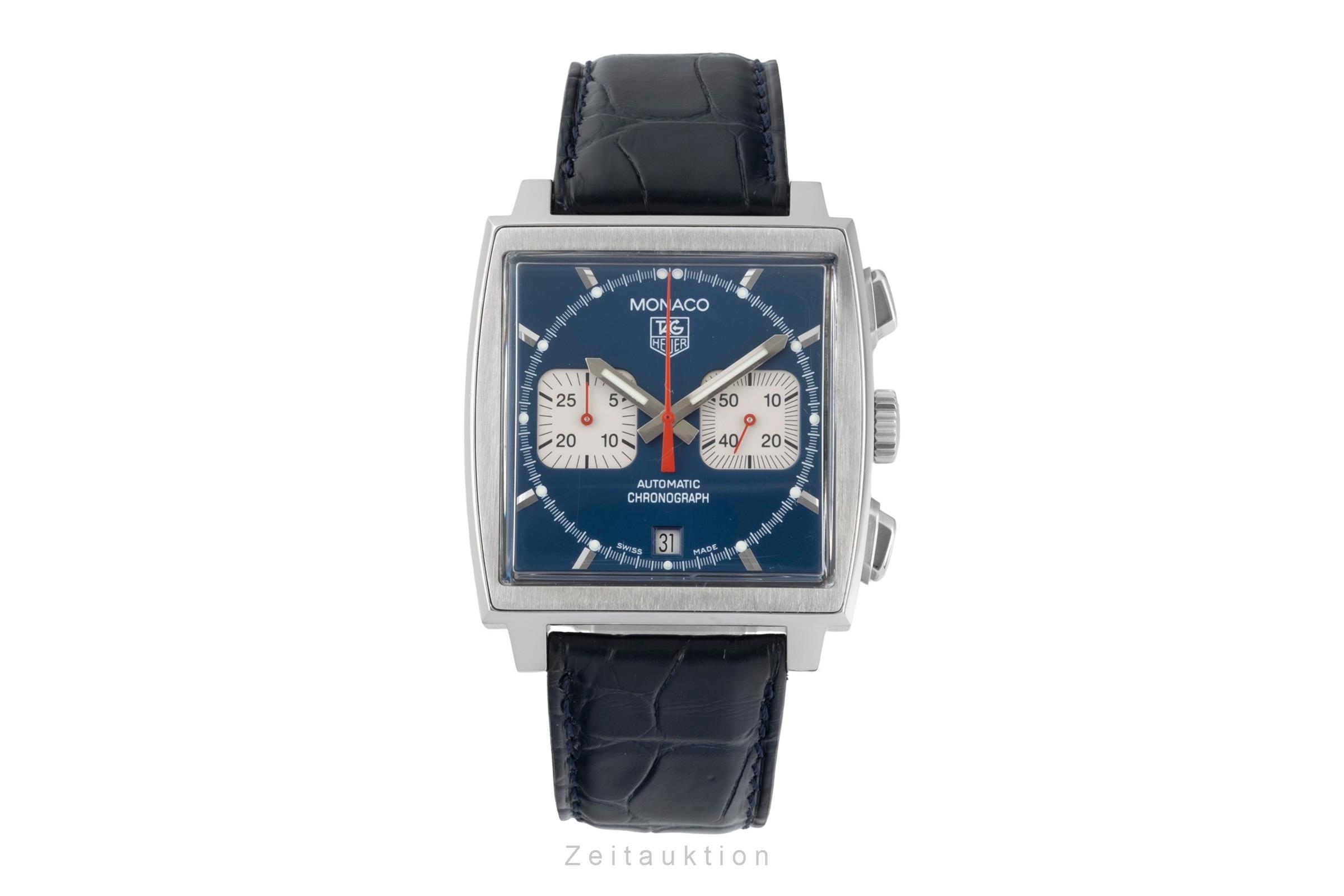 Tag Heuer Monaco chronograph steel automatic men's watch CW2113-0  [2603148]