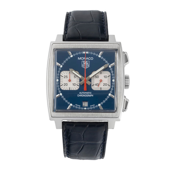 Tag Heuer Monaco chronograph steel automatic men's watch CW2113-0  [2603148]