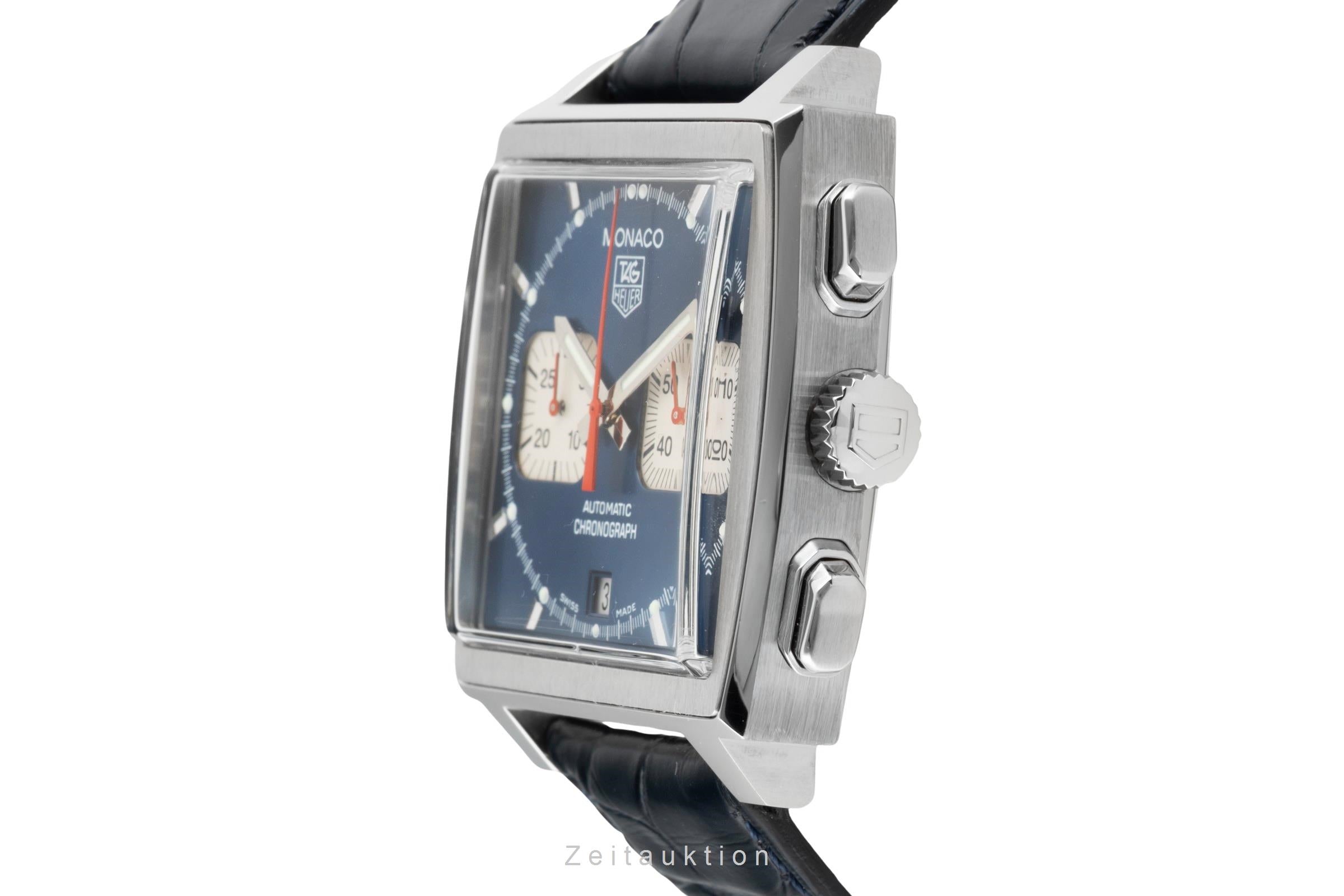 Tag Heuer Monaco chronograph steel automatic men's watch CW2113-0  [2603148]