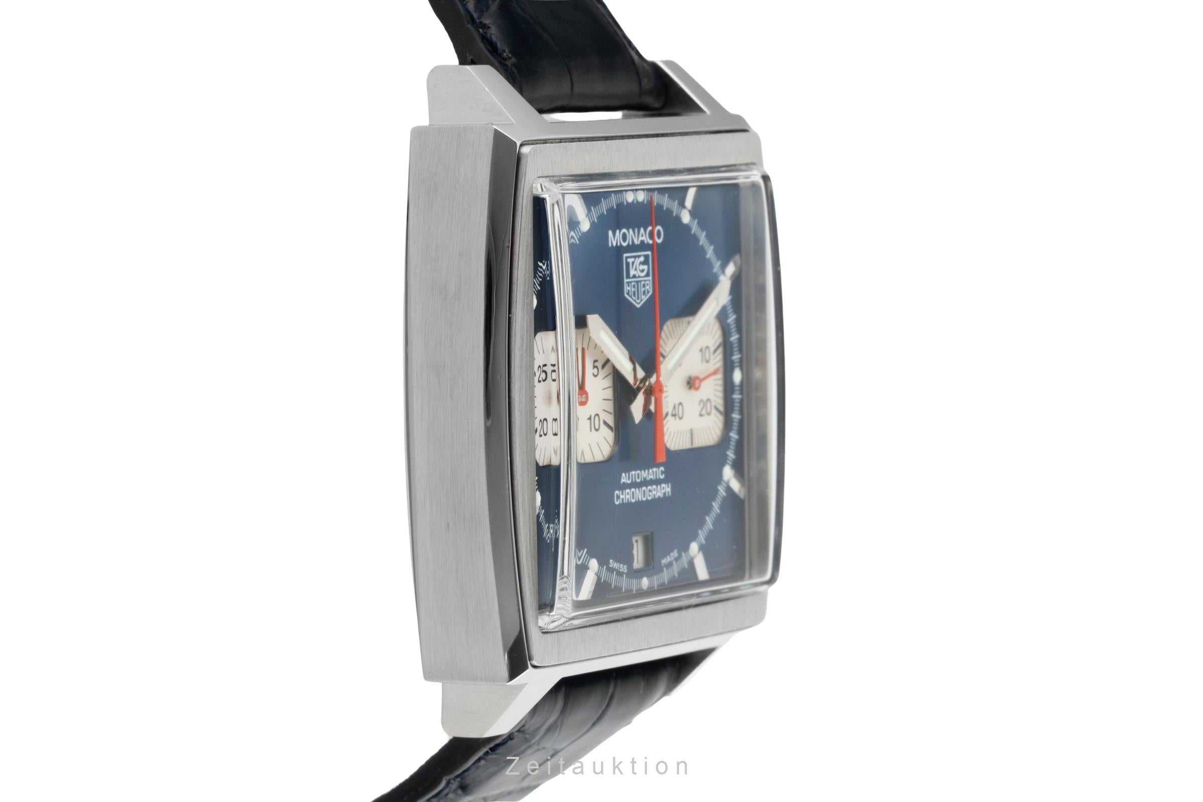 Tag Heuer Monaco chronograph steel automatic men's watch CW2113-0  [2603148]