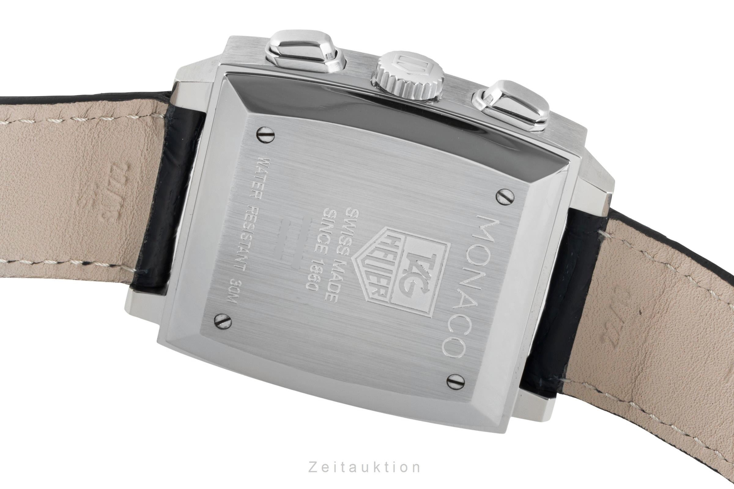 Tag Heuer Monaco chronograph steel automatic men's watch CW2113-0  [2603148]