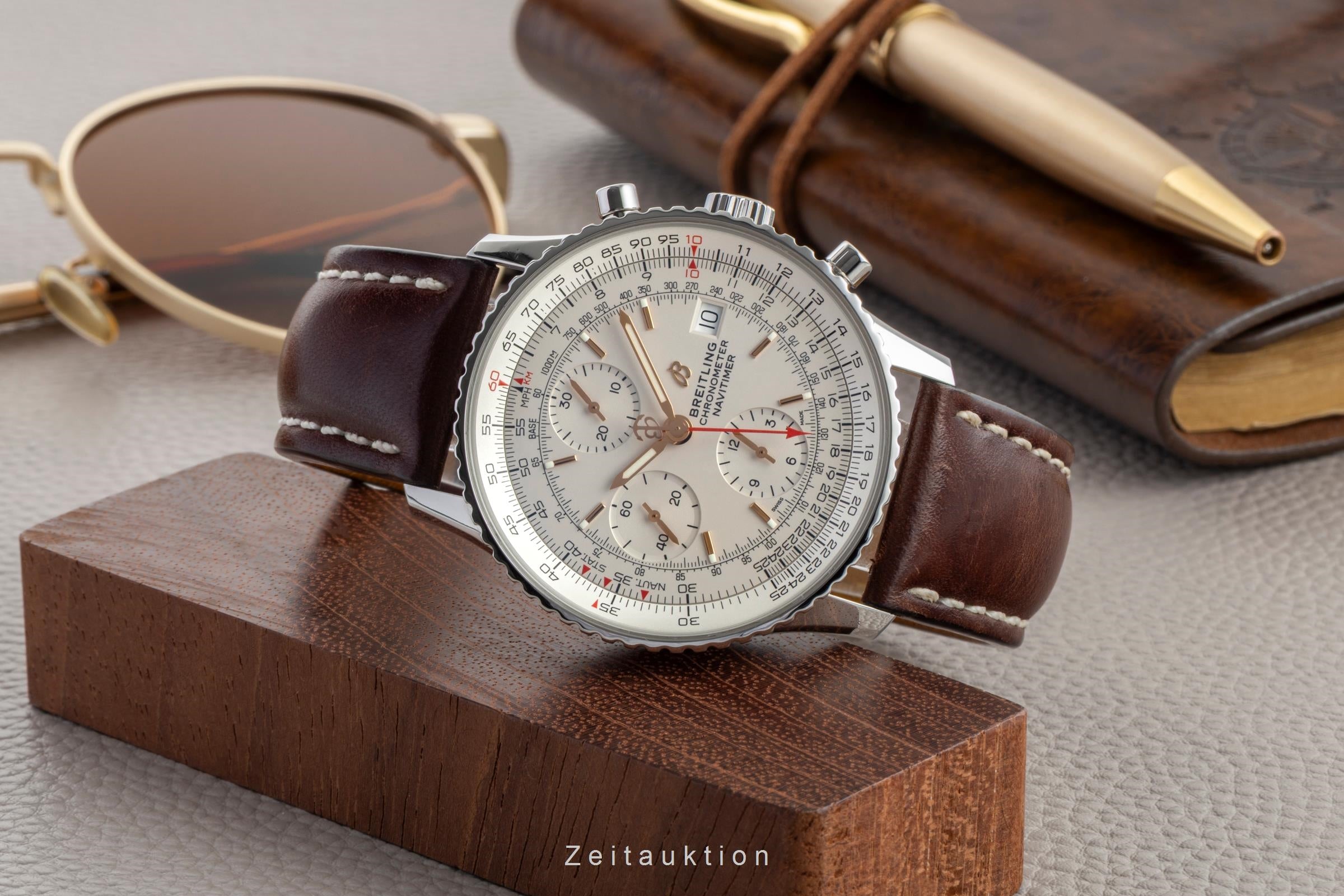 Breitling Navitimer chronograph steel automatic men's watch A13324  [2603149]