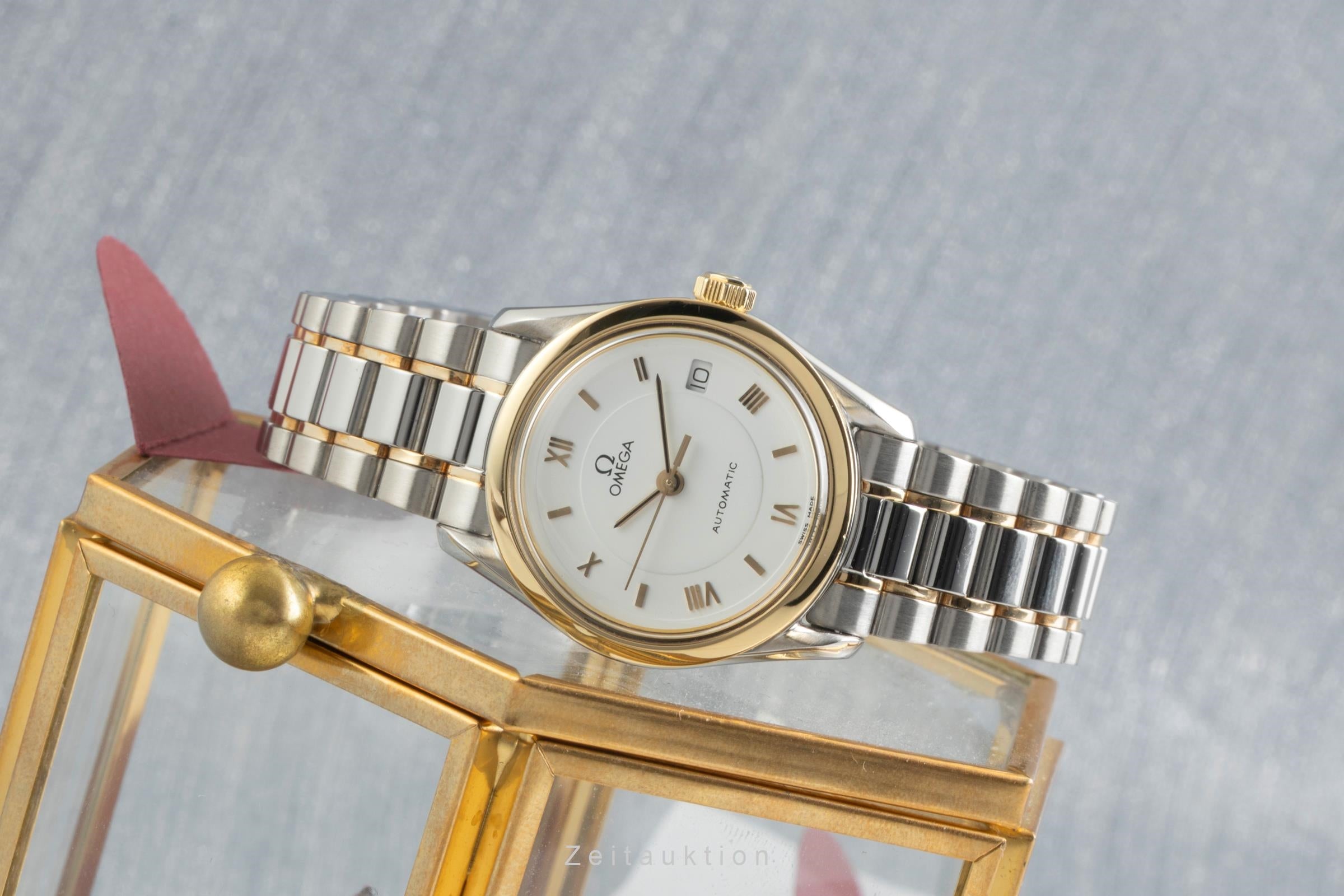 Omega Classic steel / gold automatic women's watch 566.0285,  766.0885  [2603151]