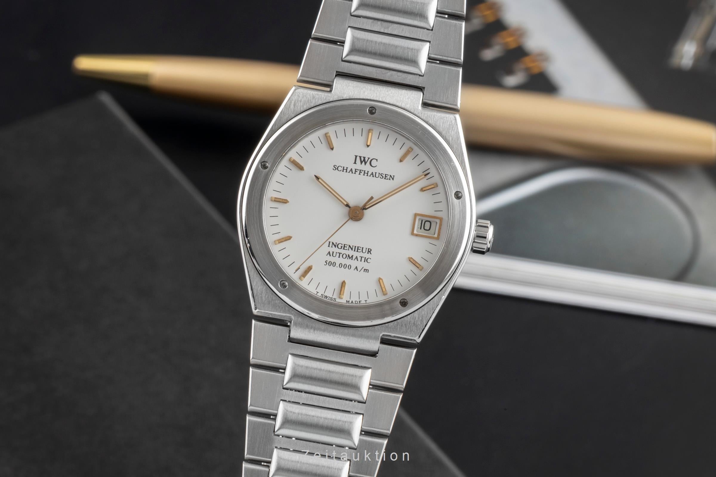 IWC Ingenieur acciaio automatismo orologio da uomo 350801  [2603152]