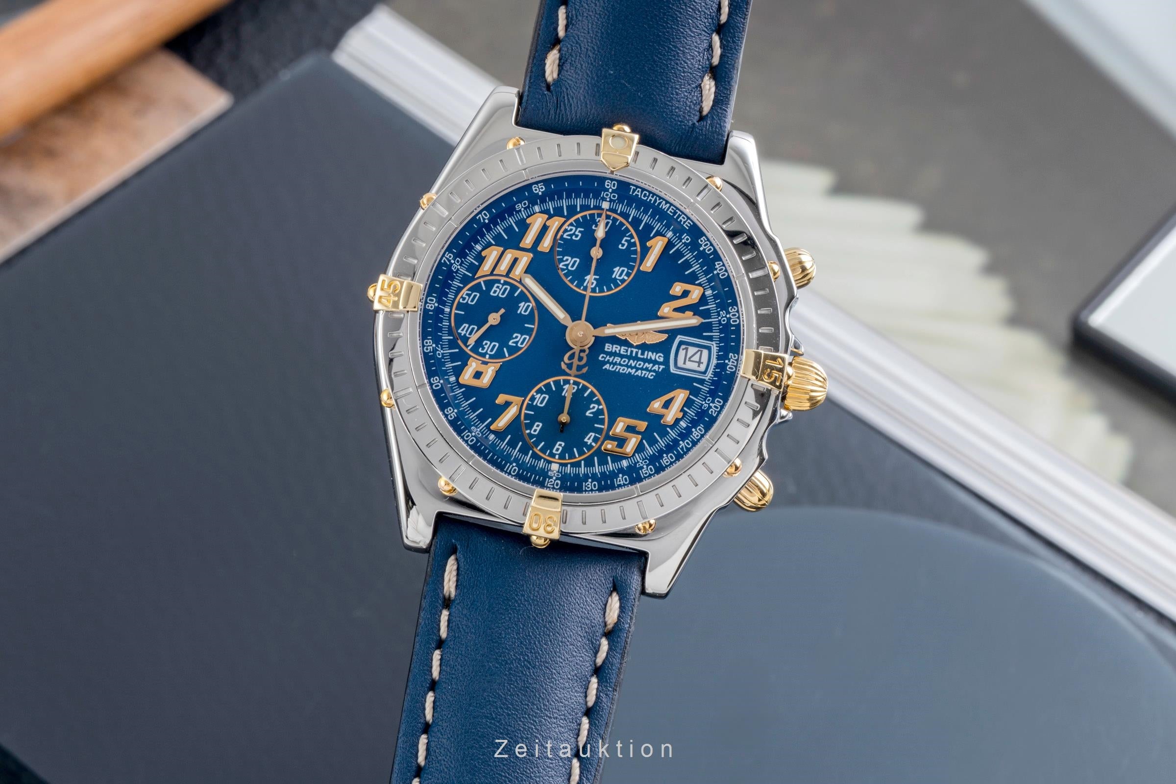 Breitling Chronomat Chronograph Stahl / Gold Automatik Herrenuhr Ref. B13050.1 [2603153]
