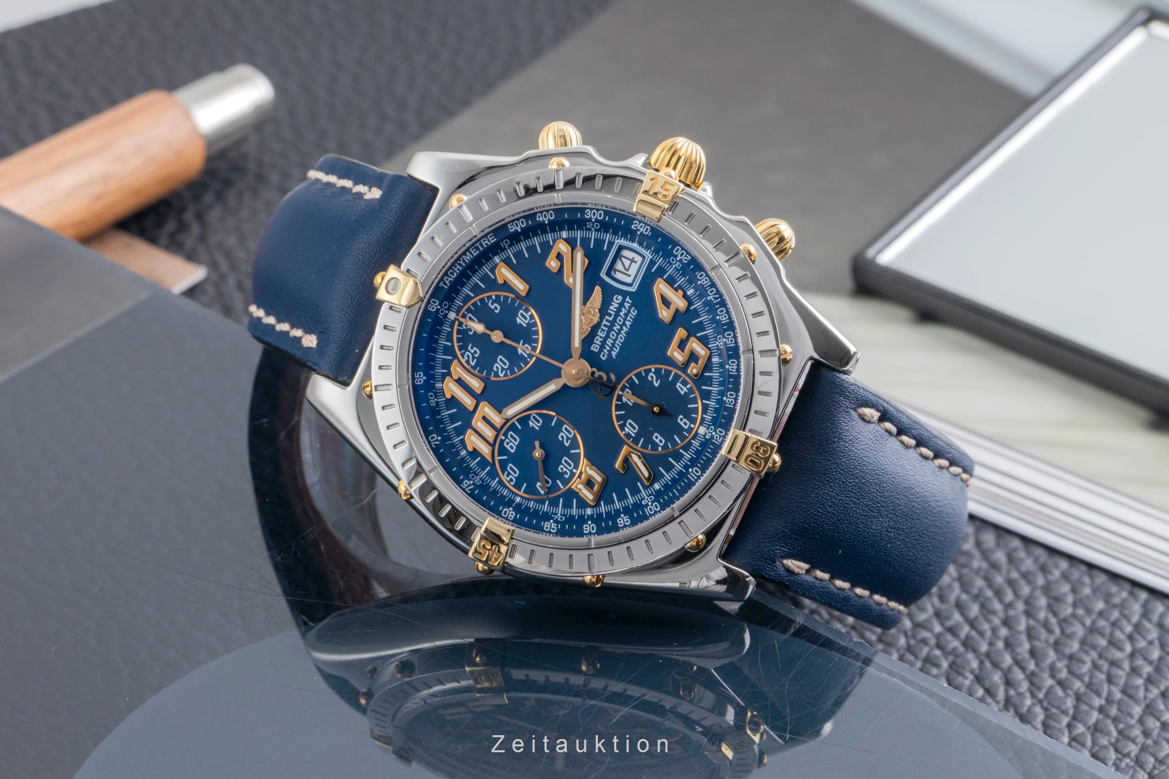 Breitling Chronomat Chronograph Stahl / Gold Automatik Herrenuhr Ref. B13050.1 [2603153]