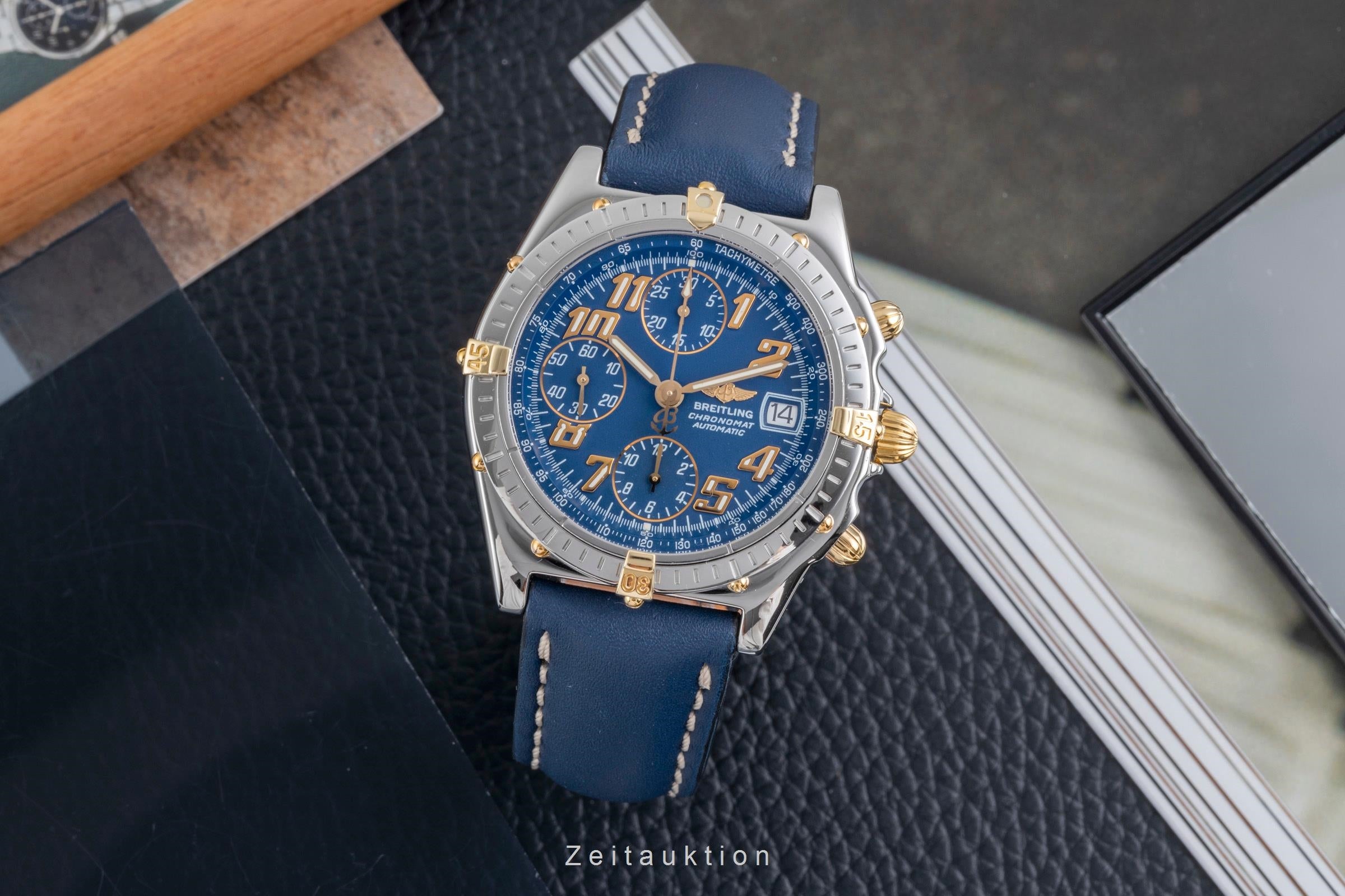 Breitling Chronomat Chronograph Stahl / Gold Automatik Herrenuhr Ref. B13050.1 [2603153]