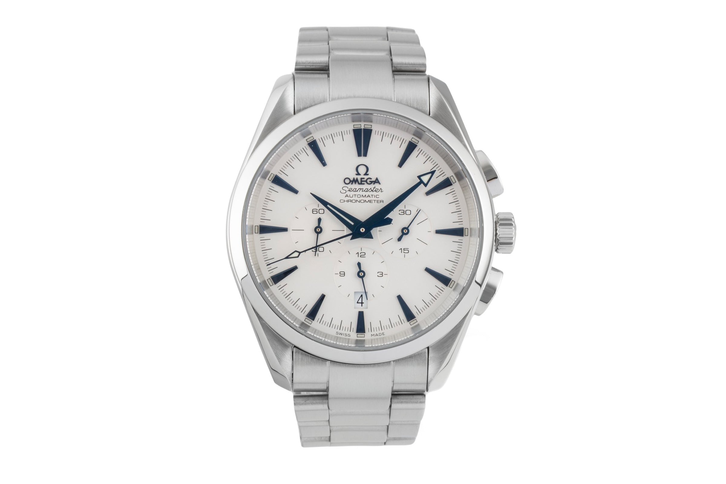 Omega Seamaster chronograph steel automatic men's watch 2812.30.37  [2603156]