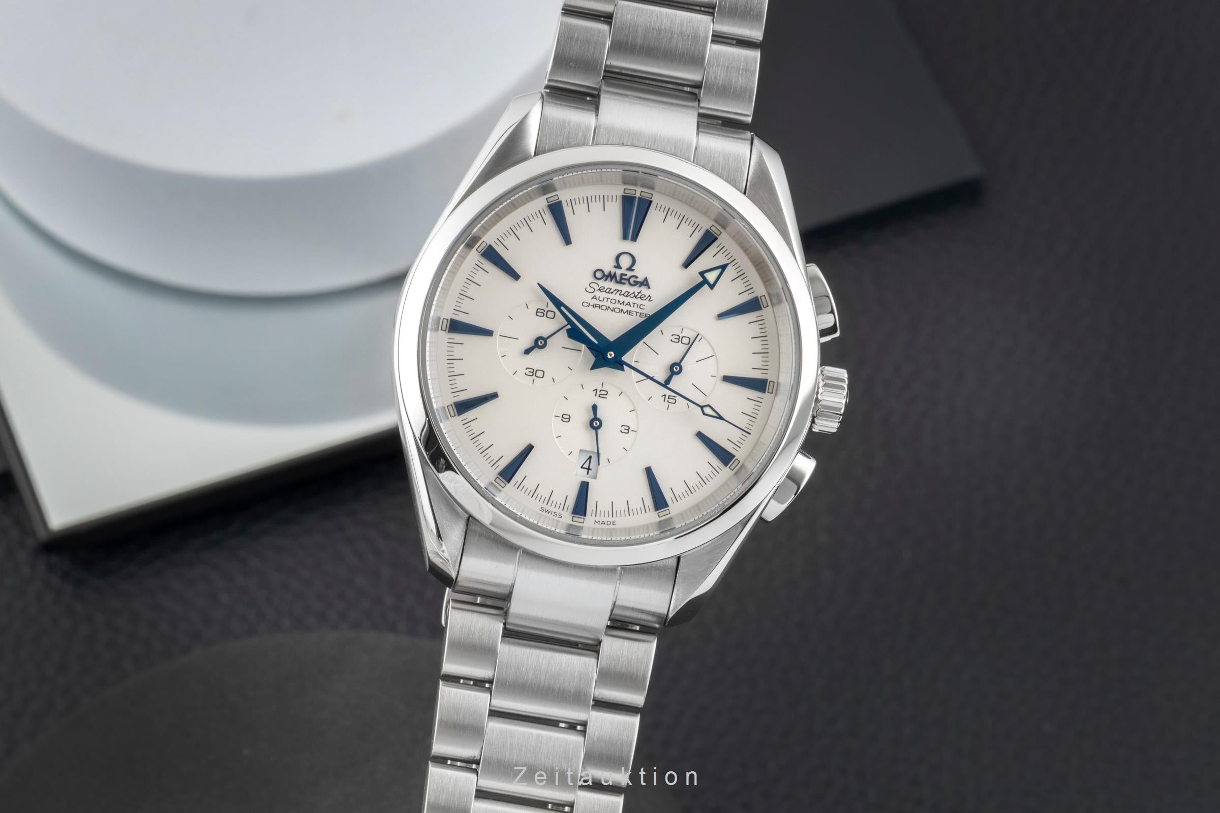 Omega Seamaster chronograph steel automatic men's watch 2812.30.37  [2603156]