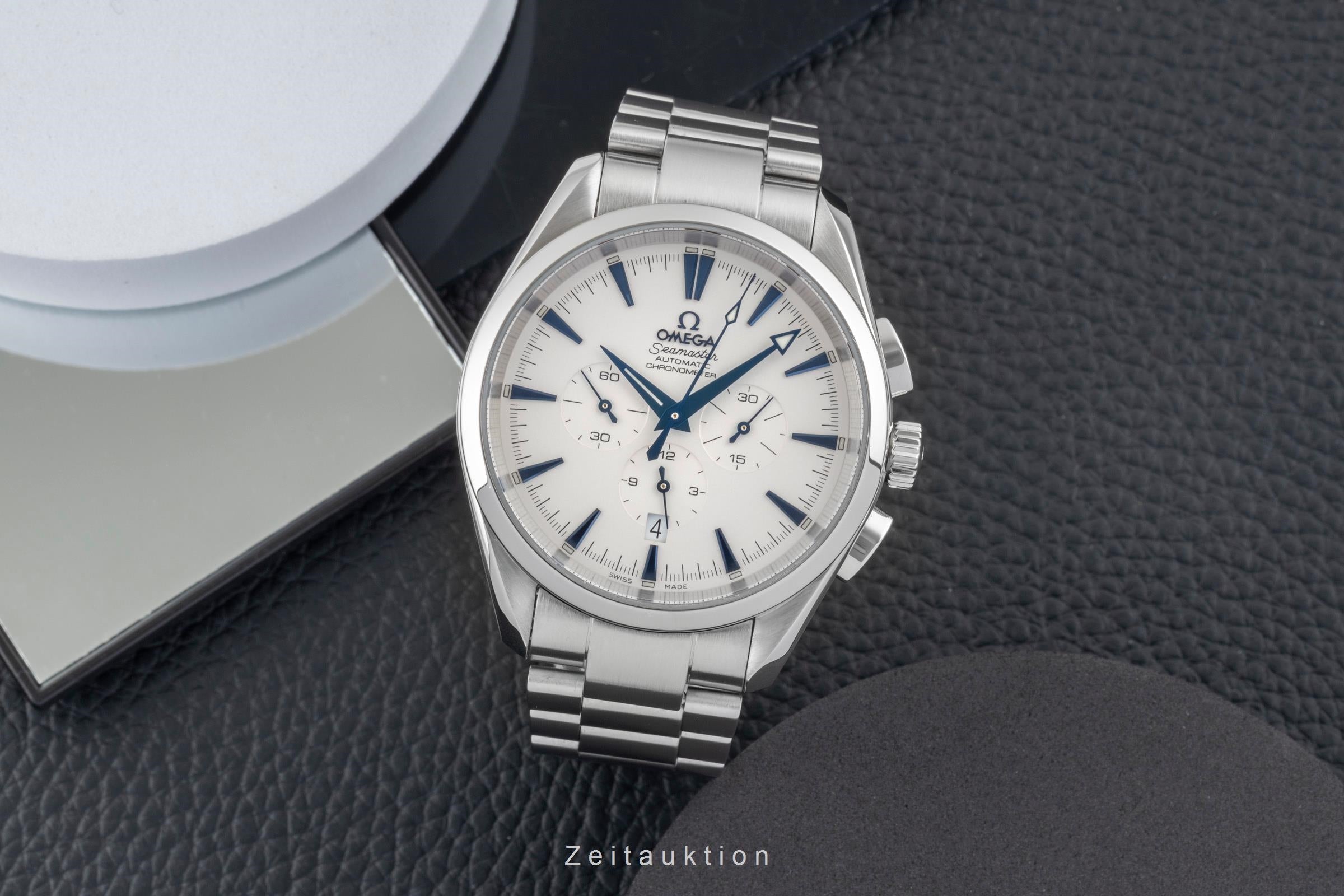 Omega Seamaster chronograph steel automatic men's watch 2812.30.37  [2603156]