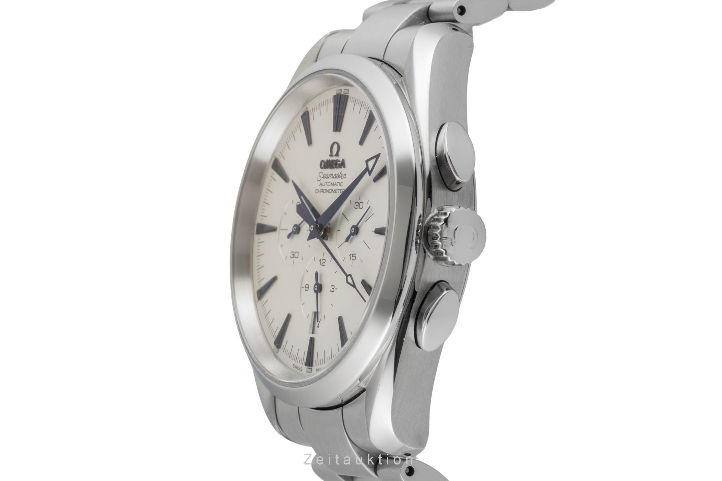 Omega Seamaster chronograph steel automatic men's watch 2812.30.37  [2603156]