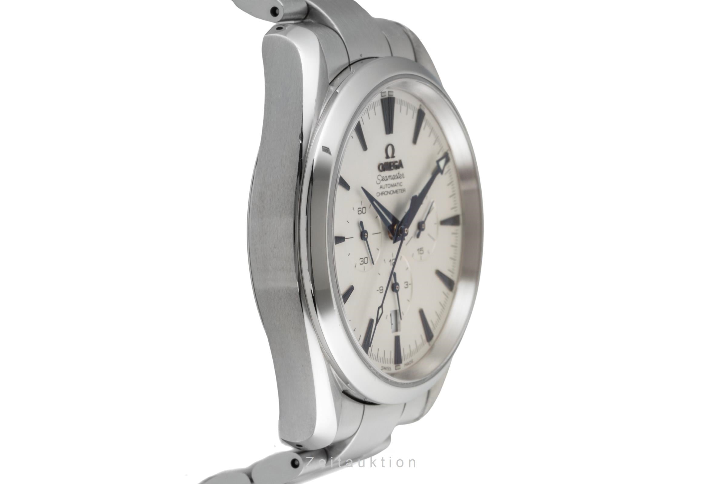 Omega Seamaster chronograph steel automatic men's watch 2812.30.37  [2603156]