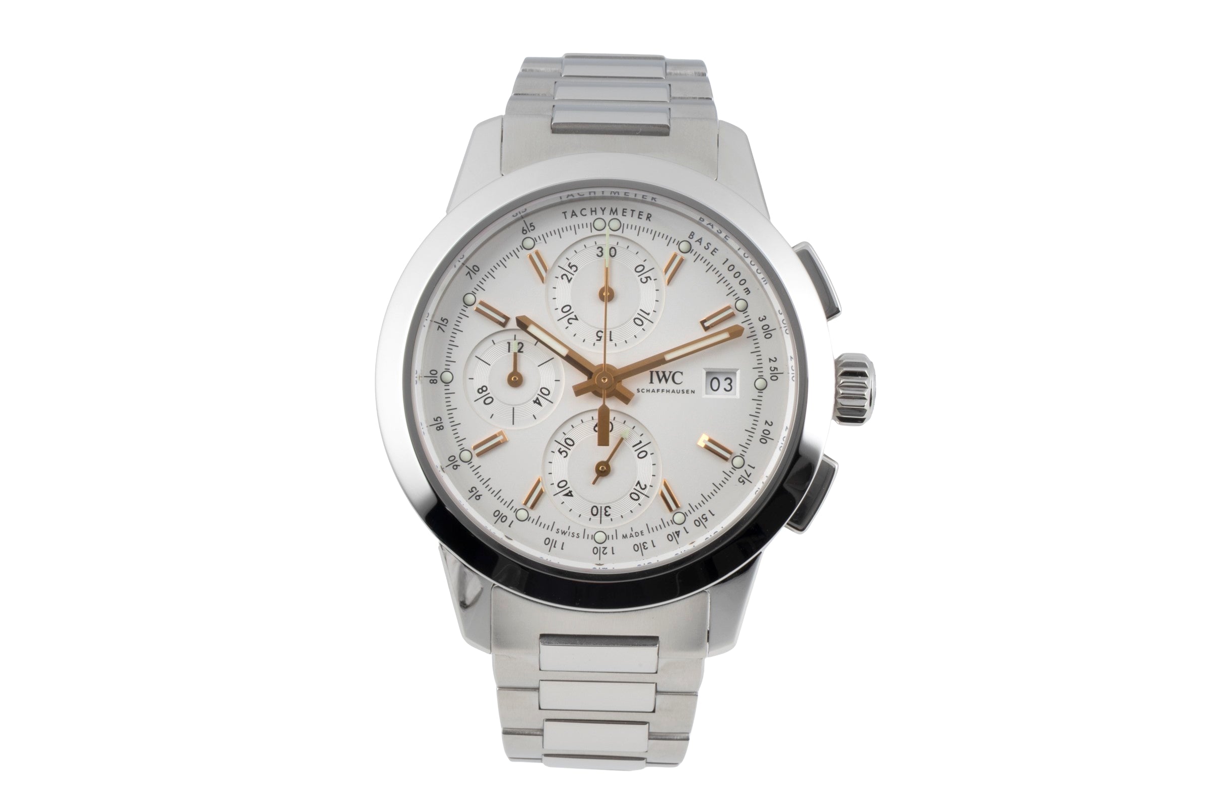 IWC Ingenieur chronograph steel automatic men's watch IW380801  [2603157]