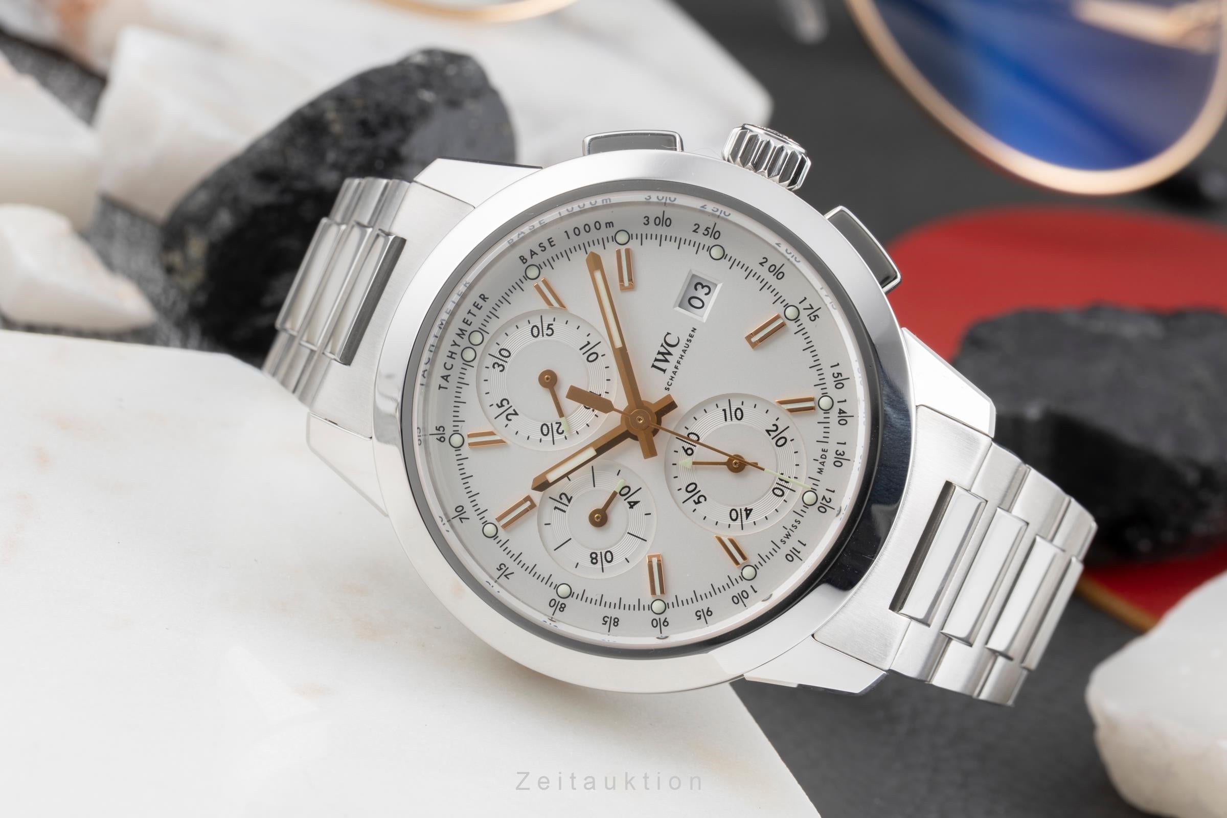 IWC Ingenieur cronografo acciaio automatismo orologio da uomo IW380801  [2603157]