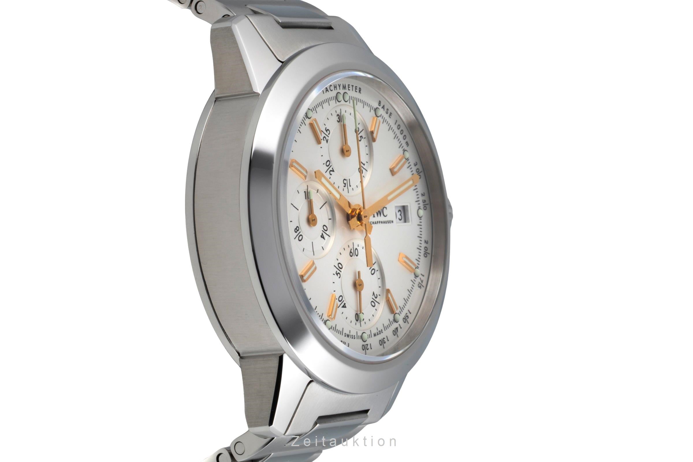 IWC Ingenieur cronografo acciaio automatismo orologio da uomo IW380801  [2603157]