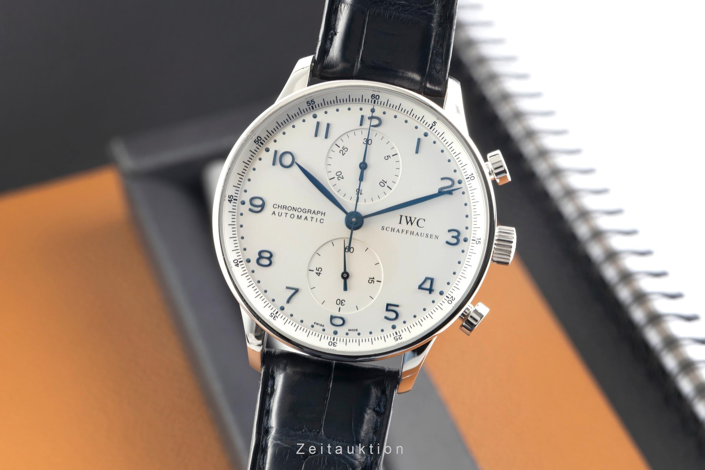 IWC Portugieser cronógrafo acero automático reloj para caballeros IW371417  [2603158]