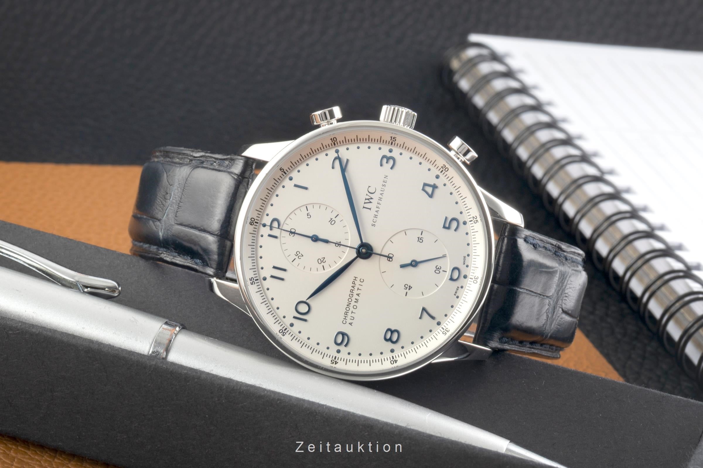 IWC Portugieser cronógrafo acero automático reloj para caballeros IW371417  [2603158]