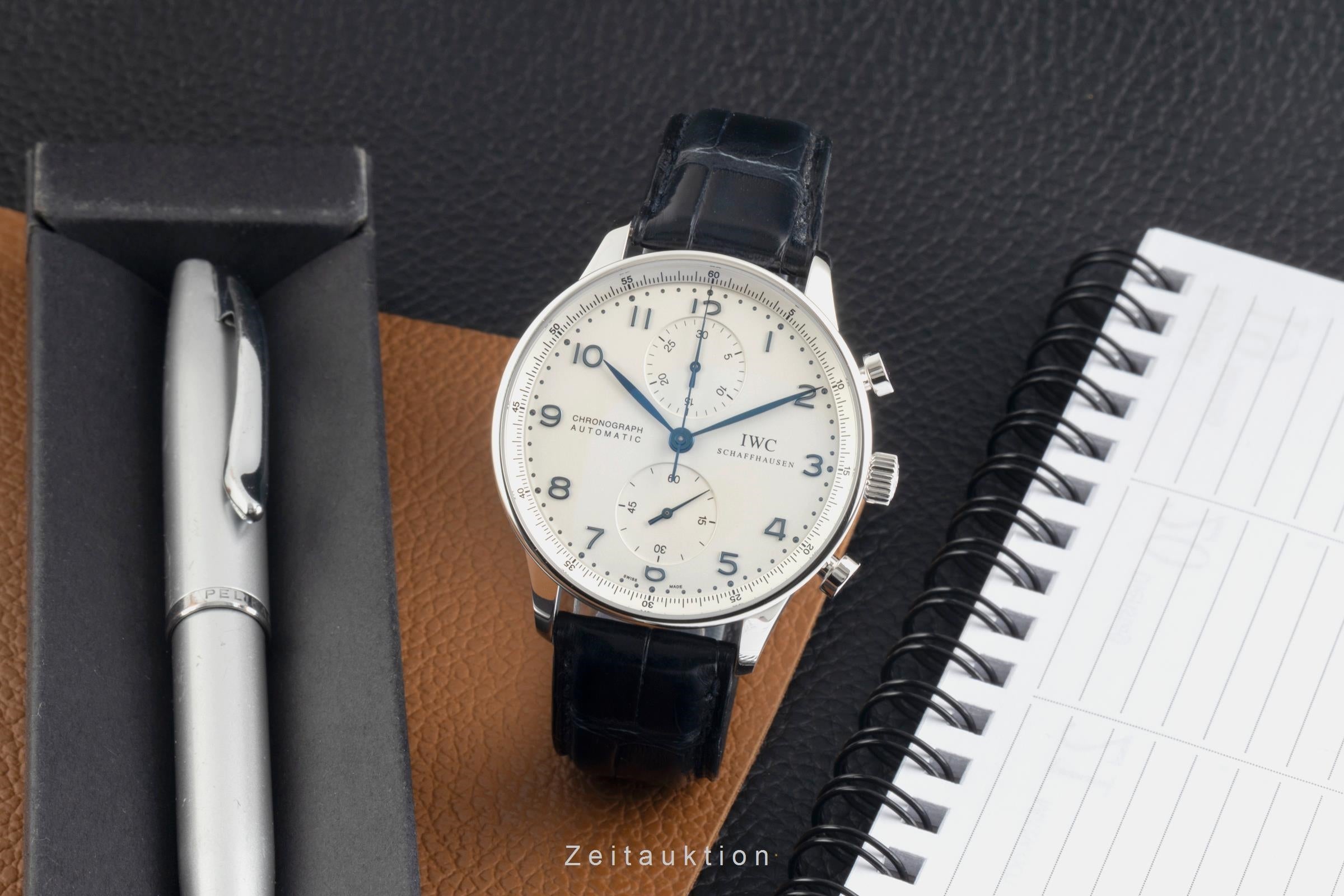 IWC Portugieser cronógrafo acero automático reloj para caballeros IW371417  [2603158]