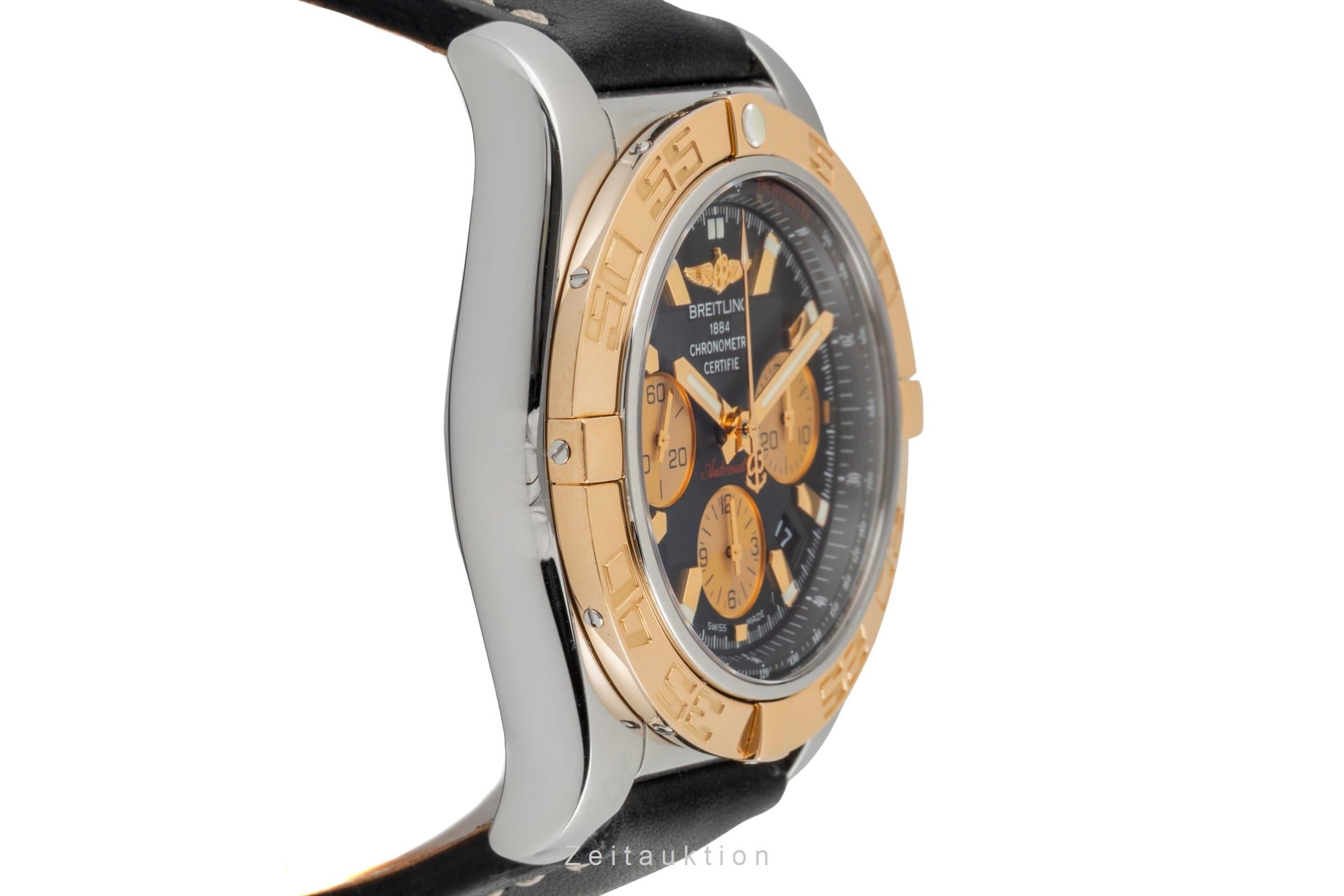 Breitling Chronomat 44 chronograph steel / gold automatic men's watch CB011012/B968  [2603161]