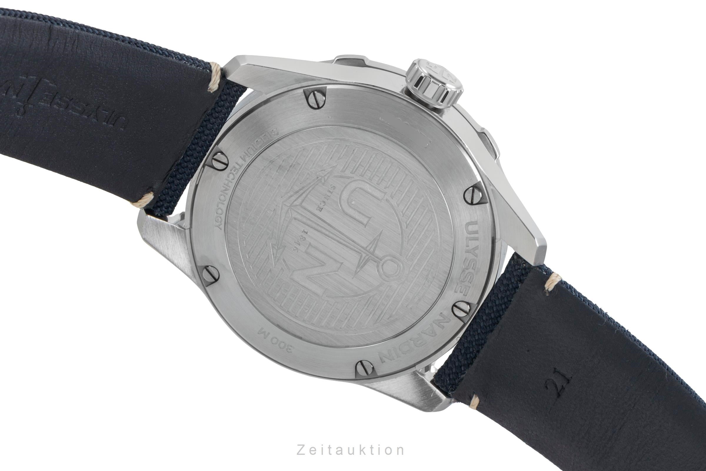 Ulysse Nardin Diver steel automatic men's watch 8163-175/93 LP: 7670EUR  [2603163]
