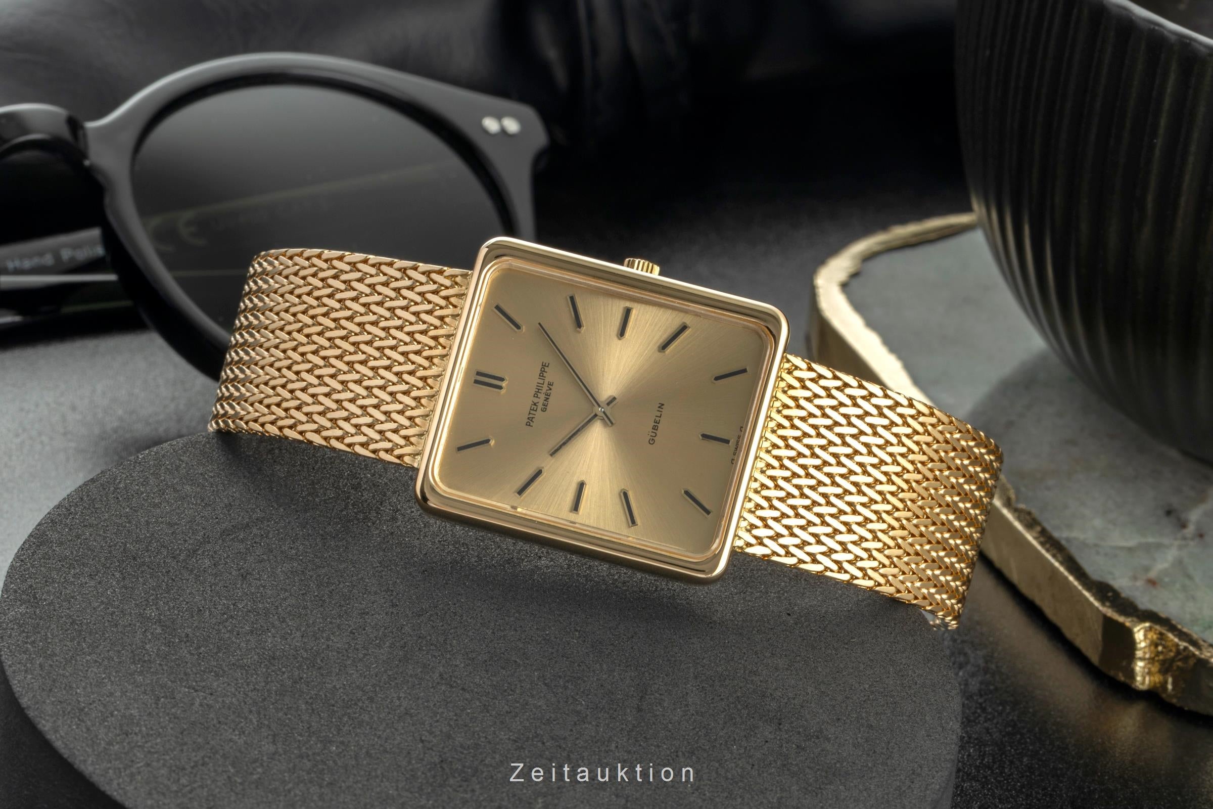 Patek Philippe Gondolo or 18 ct à remontage manuel montre pour hommes 3599/1 Vintage  [2603164]