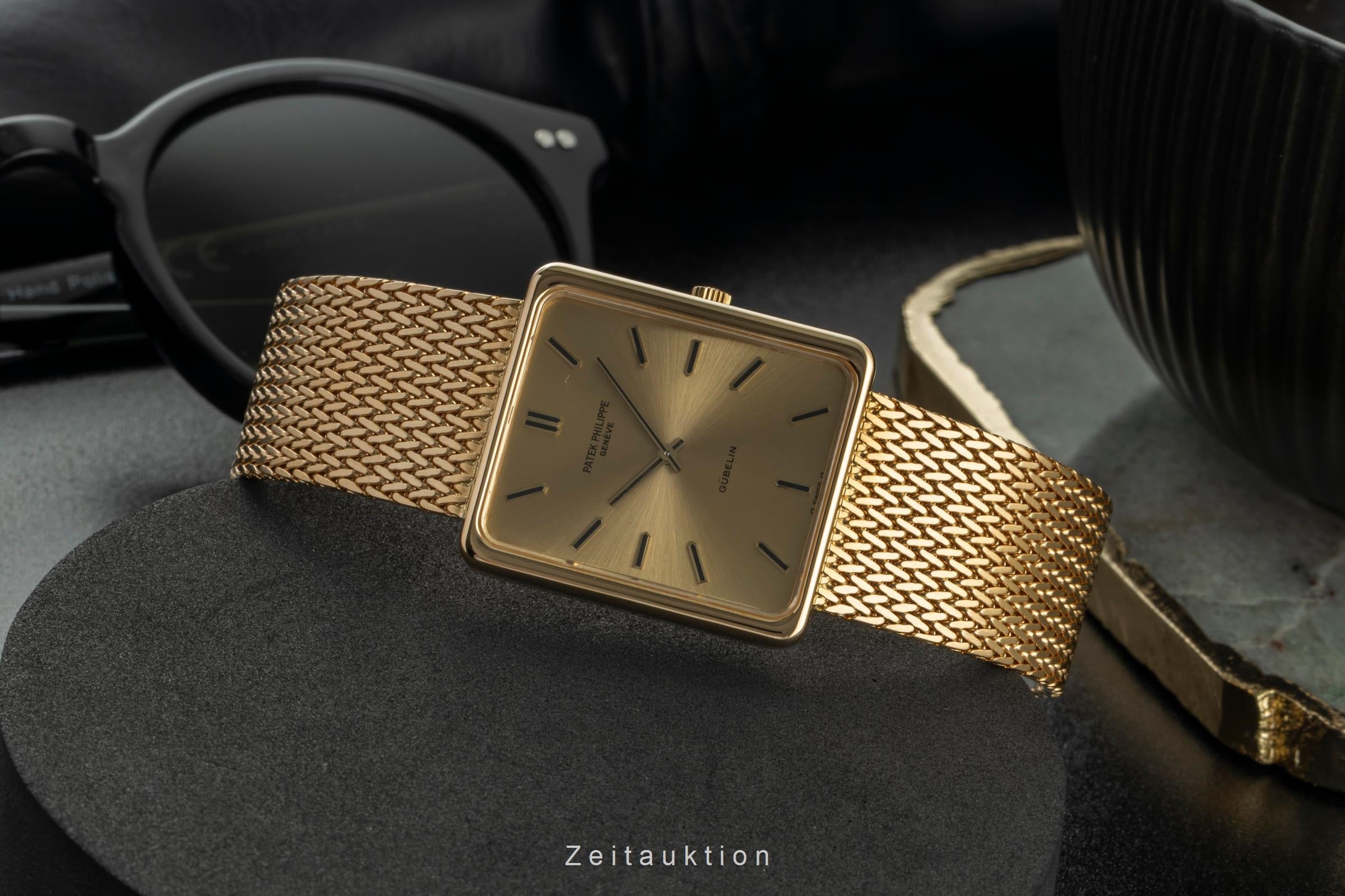 Patek Philippe Gondolo or 18 ct à remontage manuel montre pour hommes 3599/1 Vintage  [2603164]