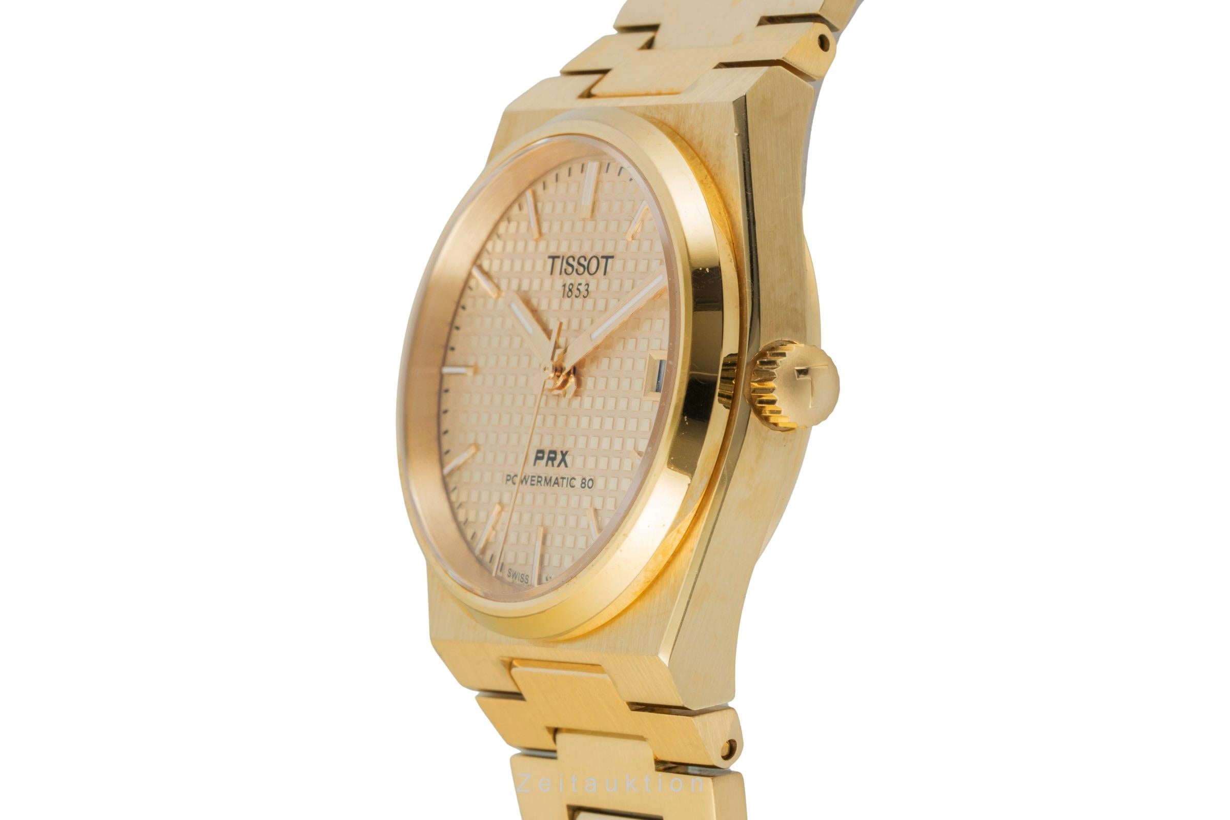 Tissot PRX 35 Powermatic 80 Automatik Medium Size Ref. T137.207.33.021.00 B&P [2603166]