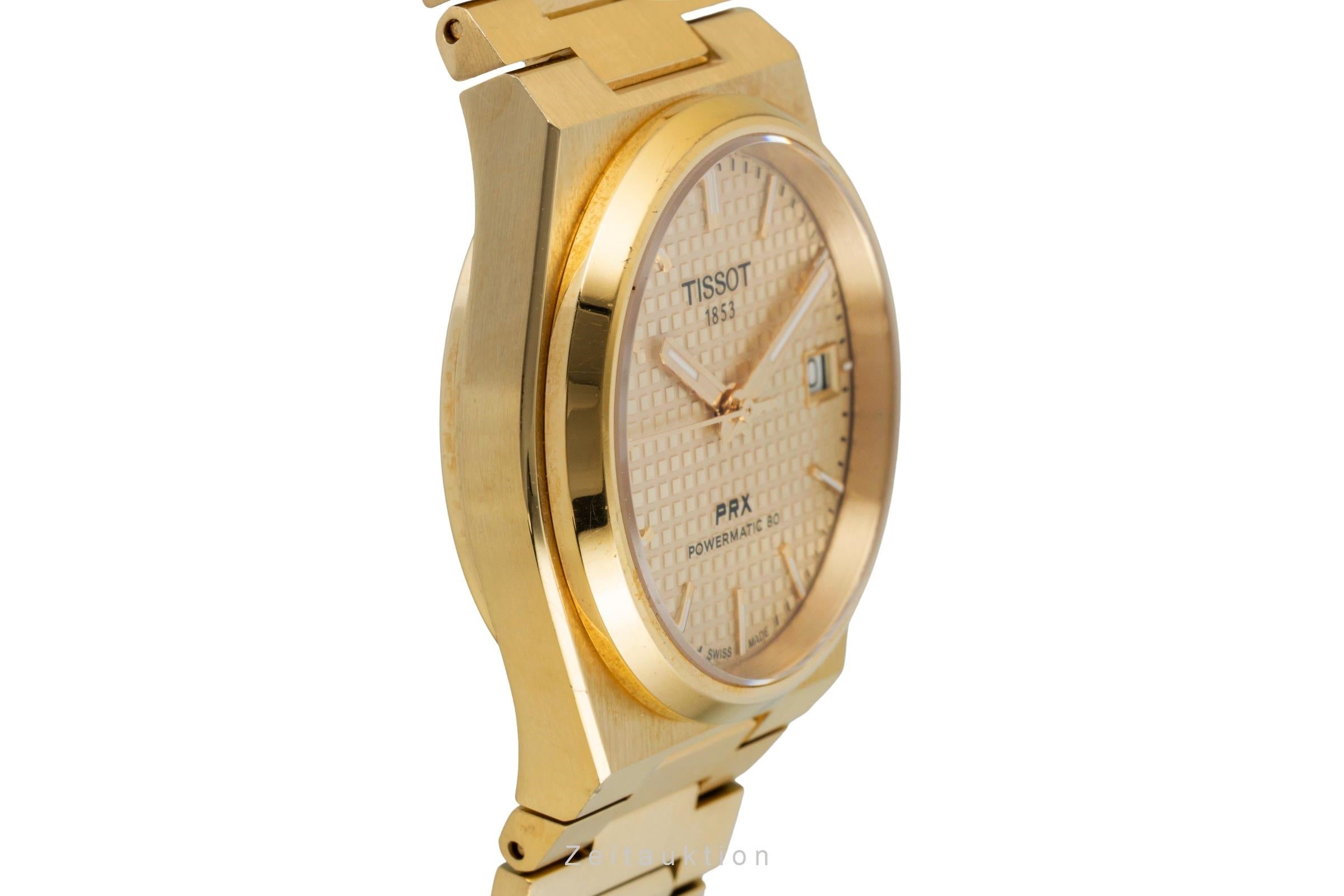 Tissot PRX 35 Powermatic 80 Automatik Medium Size Ref. T137.207.33.021.00 B&P [2603166]