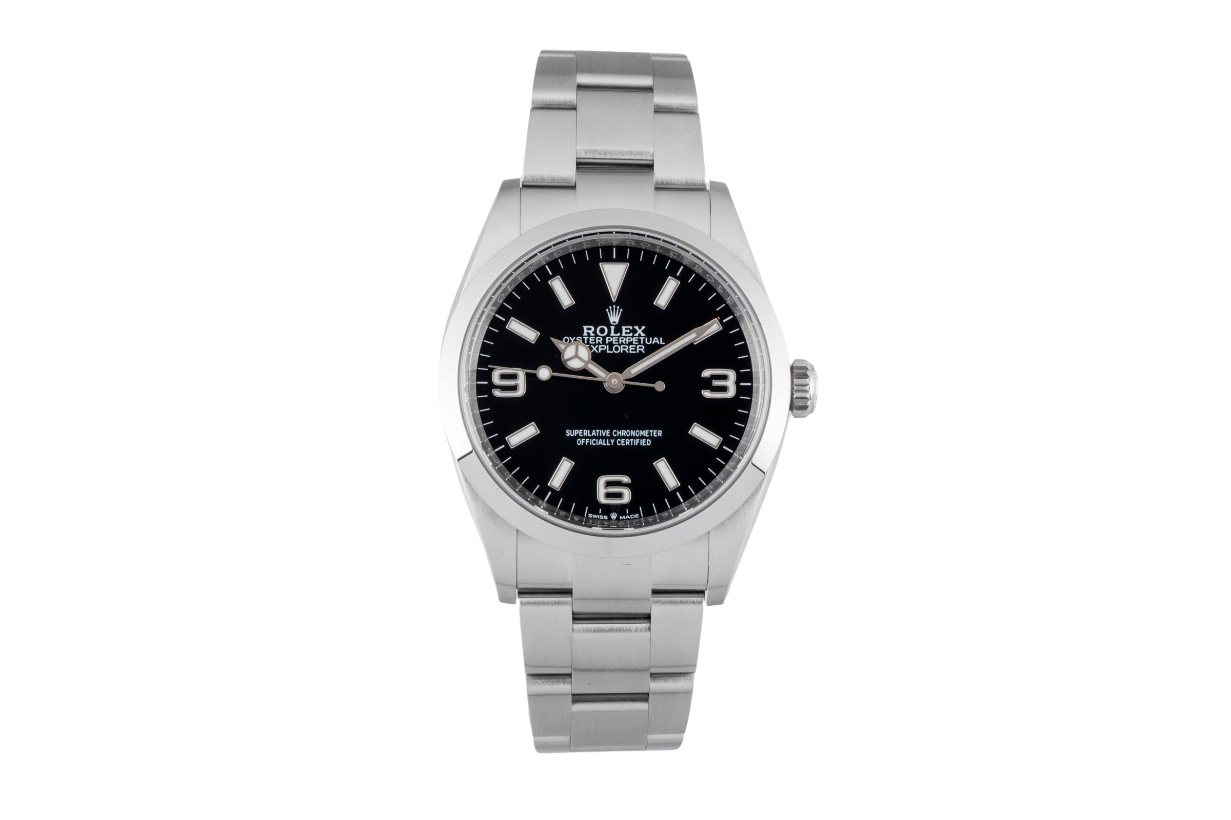 Rolex Explorer acciaio automatismo orologio da uomo M124270-0001  [2603167]