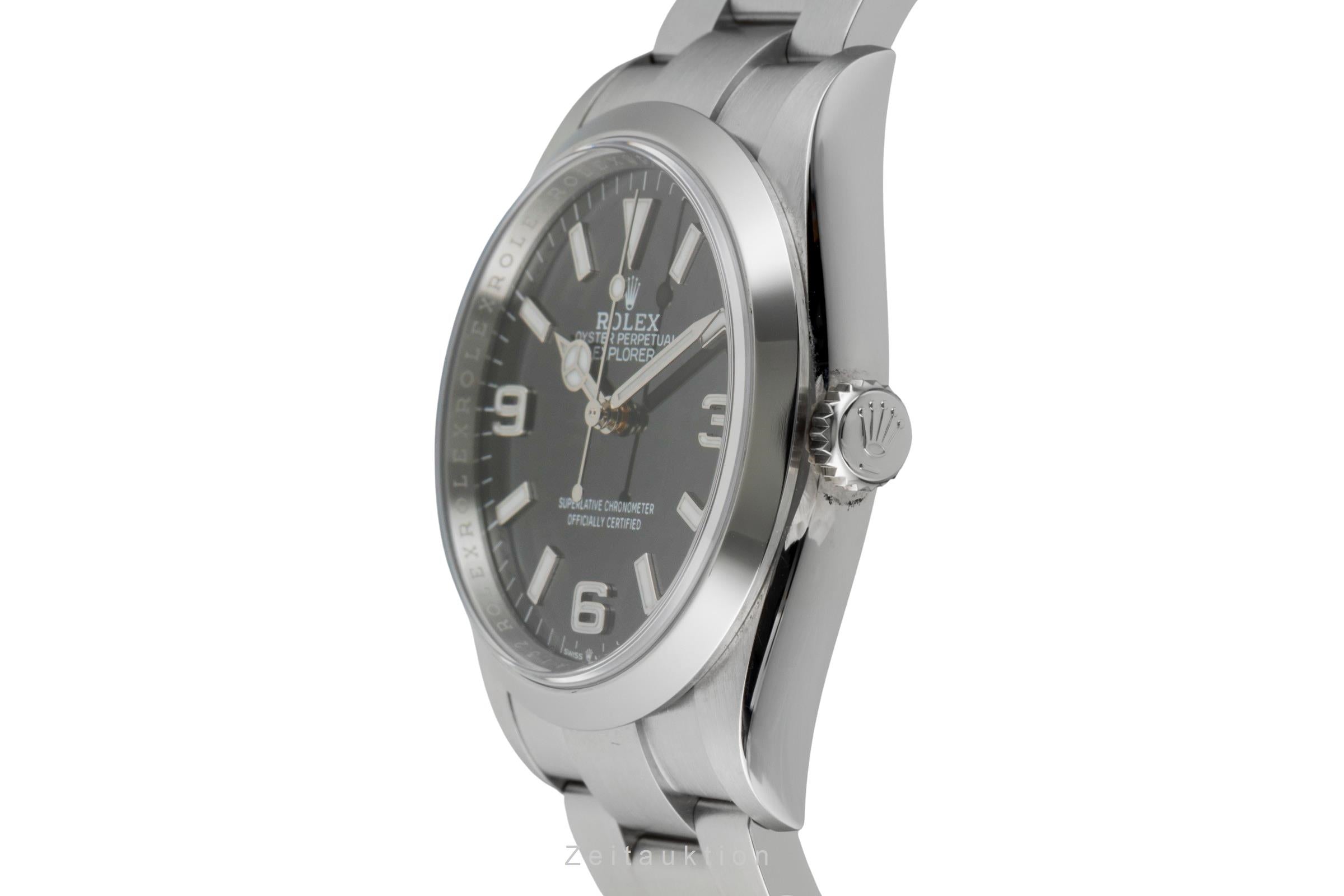 Rolex Explorer steel automatic men's watch M124270-0001  [2603167]