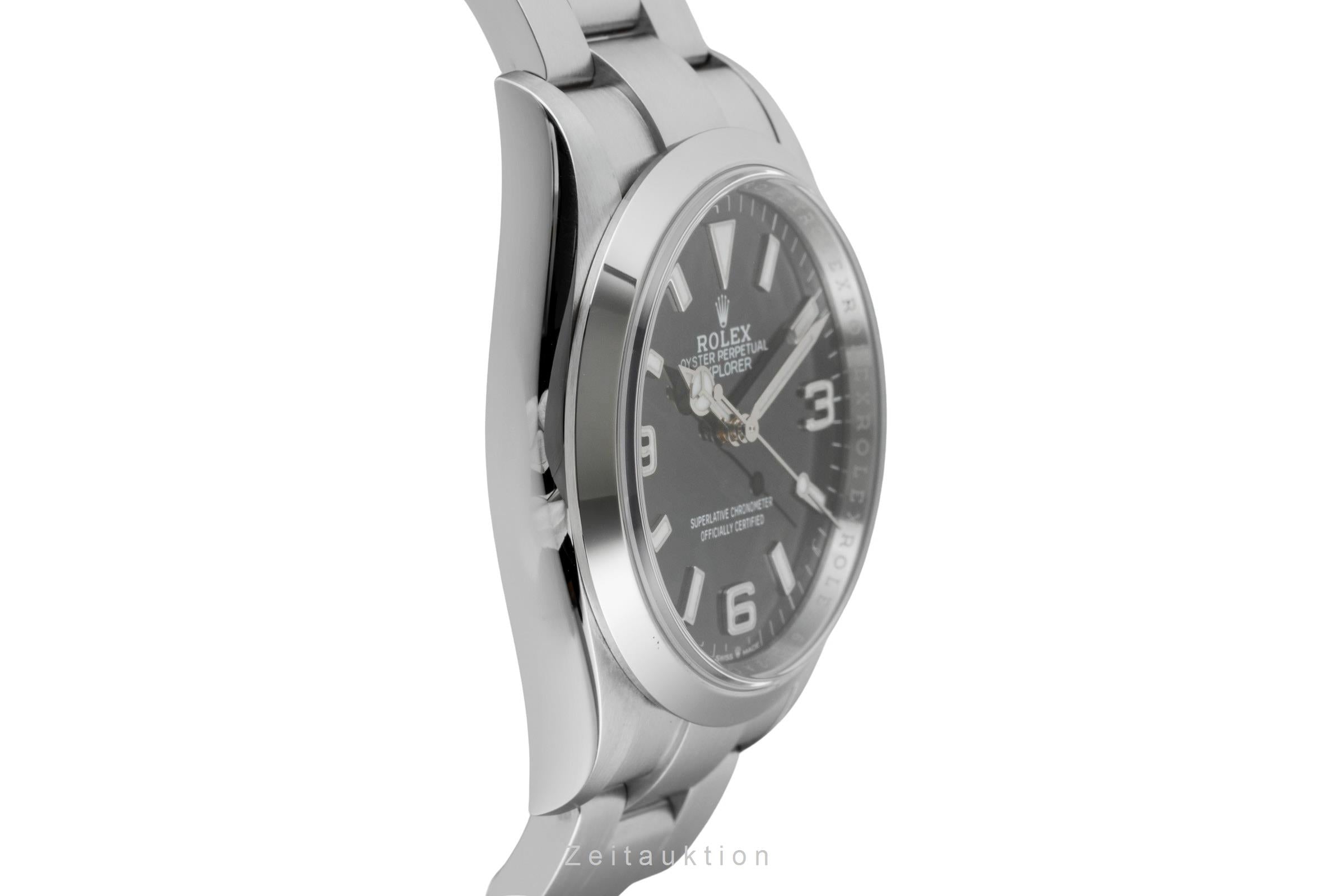 Rolex Explorer steel automatic men's watch M124270-0001  [2603167]
