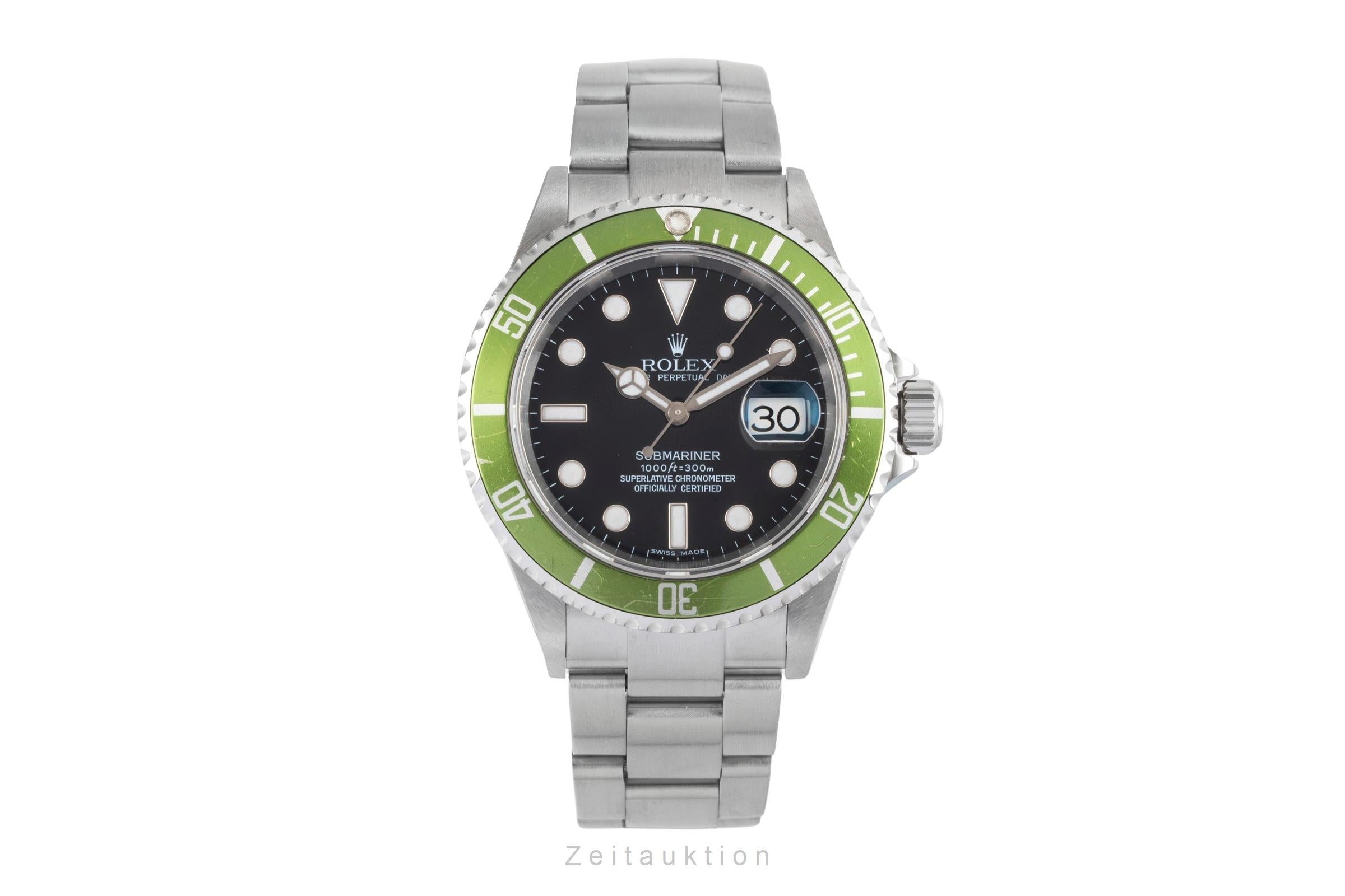 Rolex Submariner steel automatic men's watch 16610T, 16610LV  [2603168]