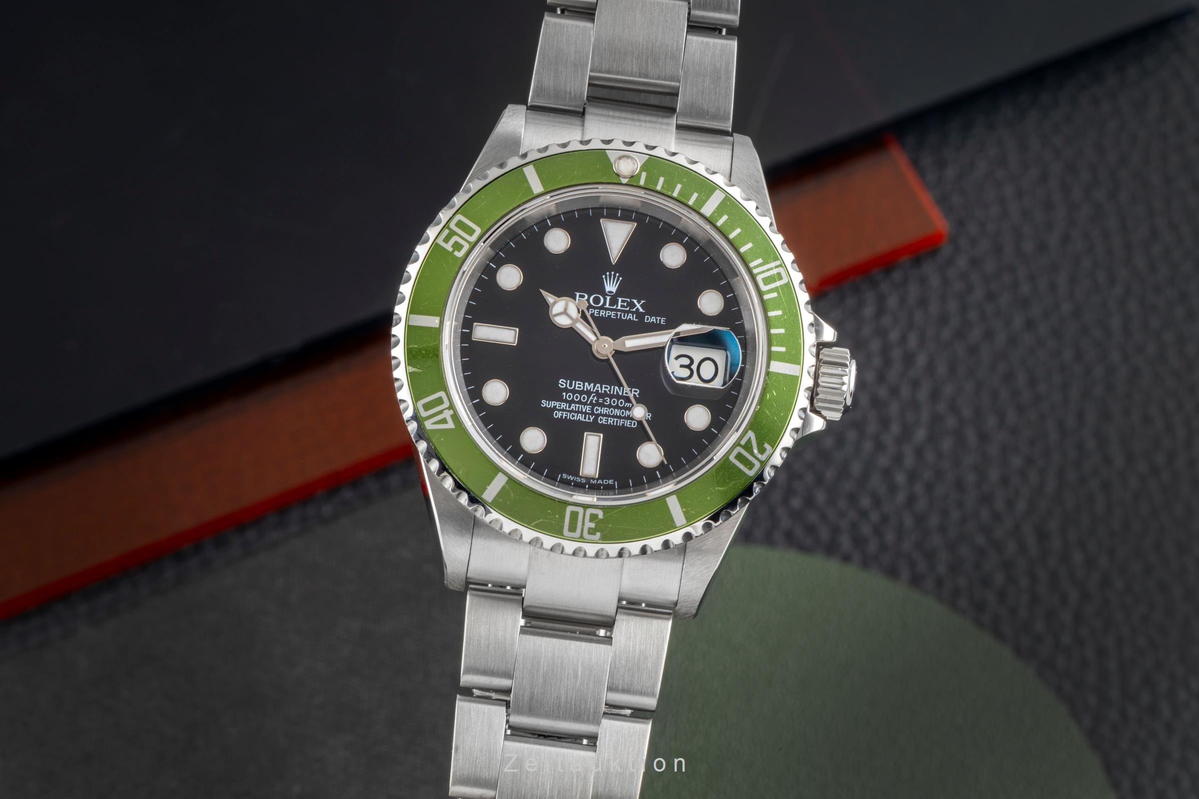 Rolex Submariner steel automatic men's watch 16610T, 16610LV  [2603168]