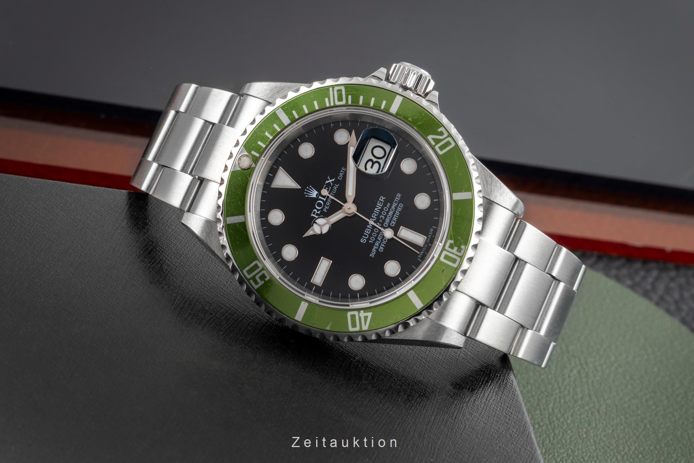 Rolex Submariner steel automatic men's watch 16610T, 16610LV  [2603168]