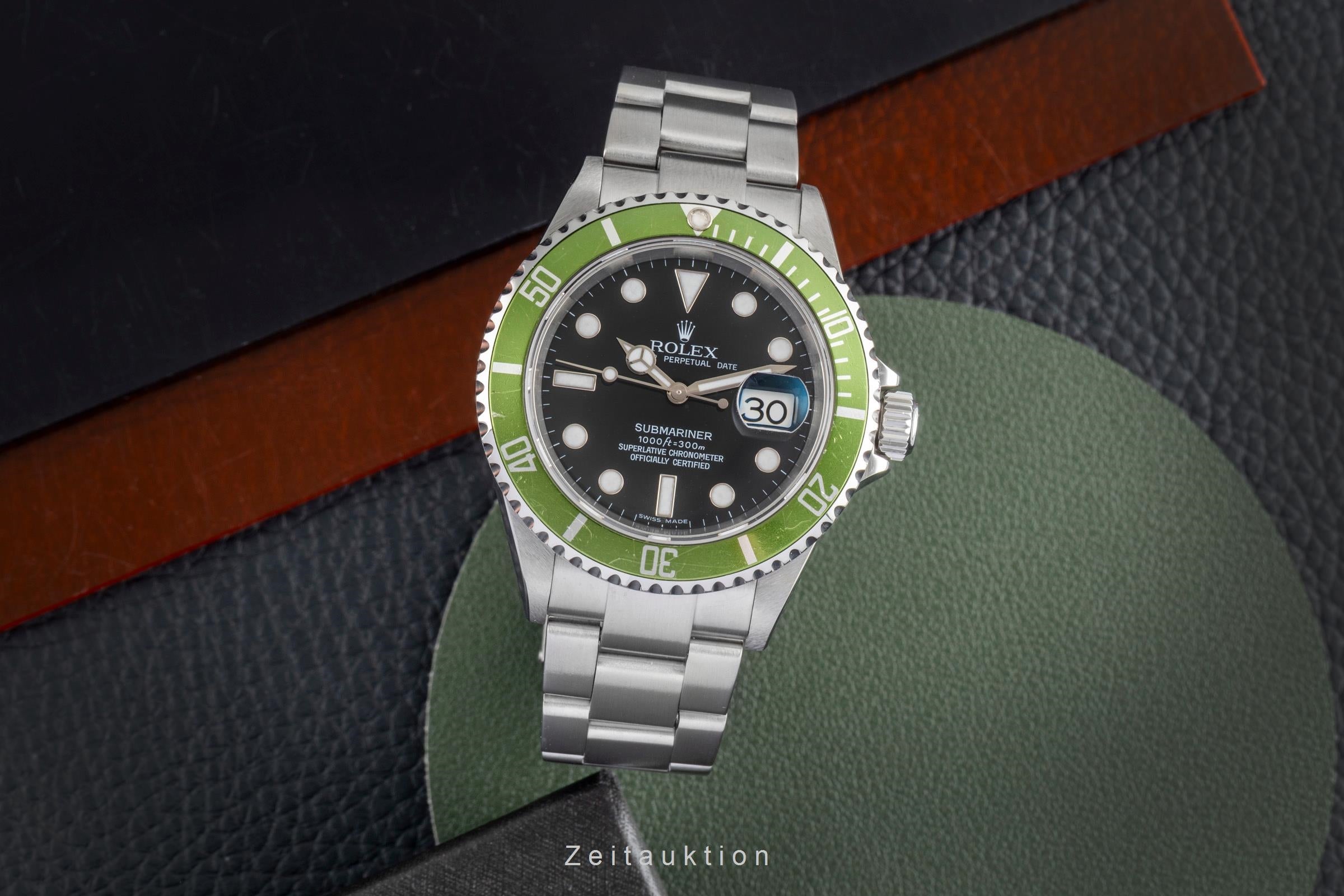 Rolex Submariner steel automatic men's watch 16610T, 16610LV  [2603168]