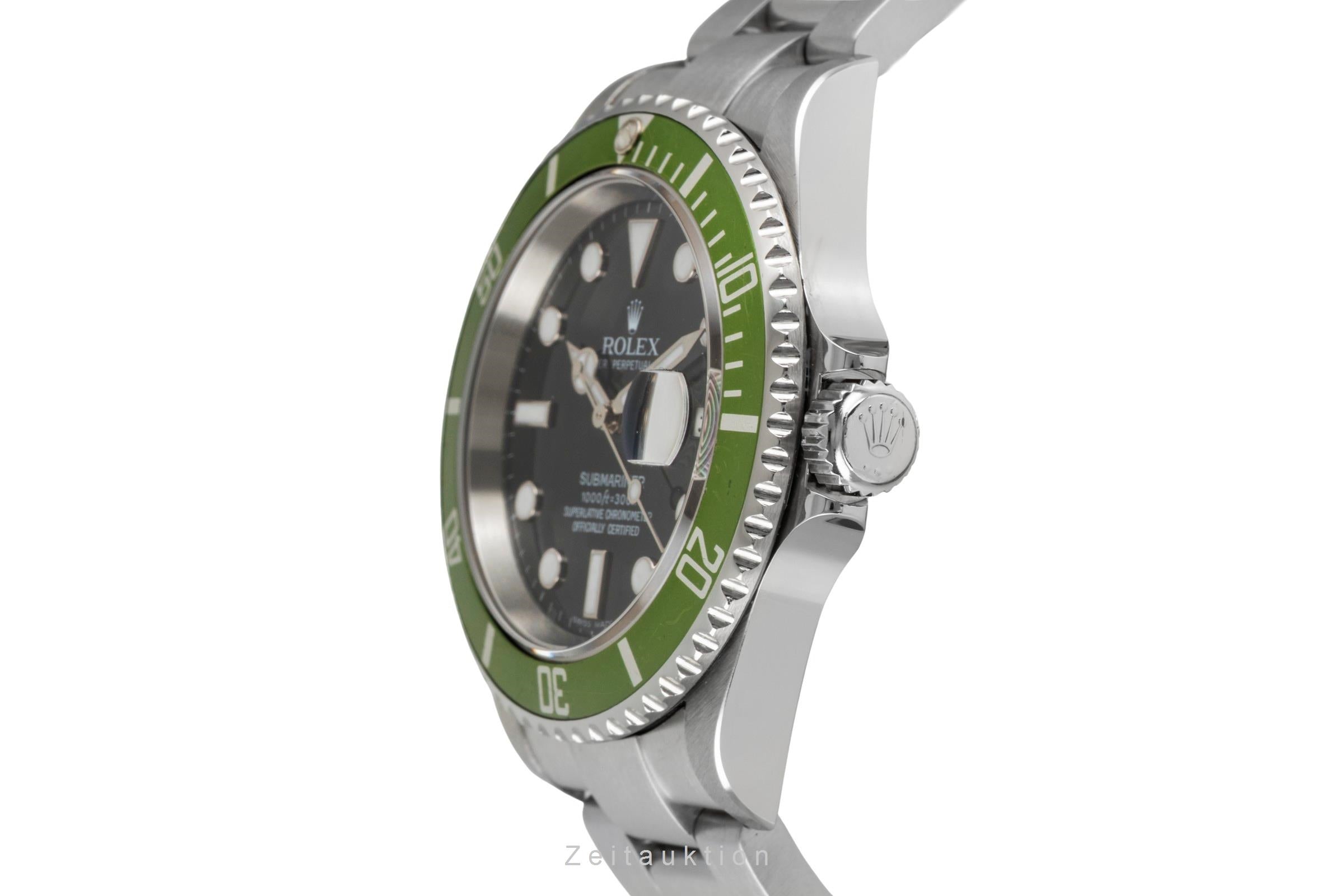 Rolex Submariner steel automatic men's watch 16610T, 16610LV  [2603168]