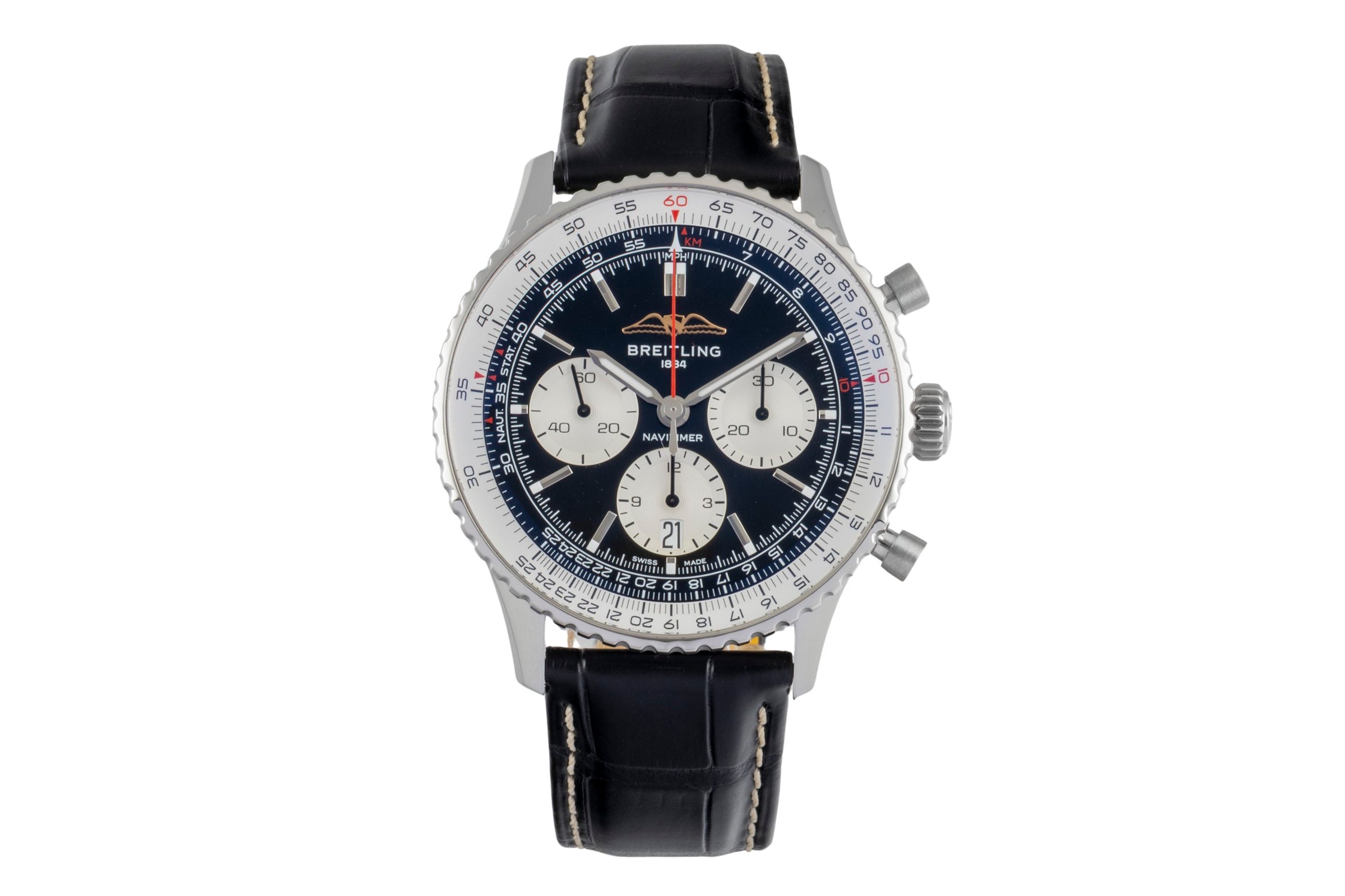 Breitling Navitimer B01 Chronograph 43 Stahl Automatik AB0138211B1P1 NP 9500,- € [2603169]