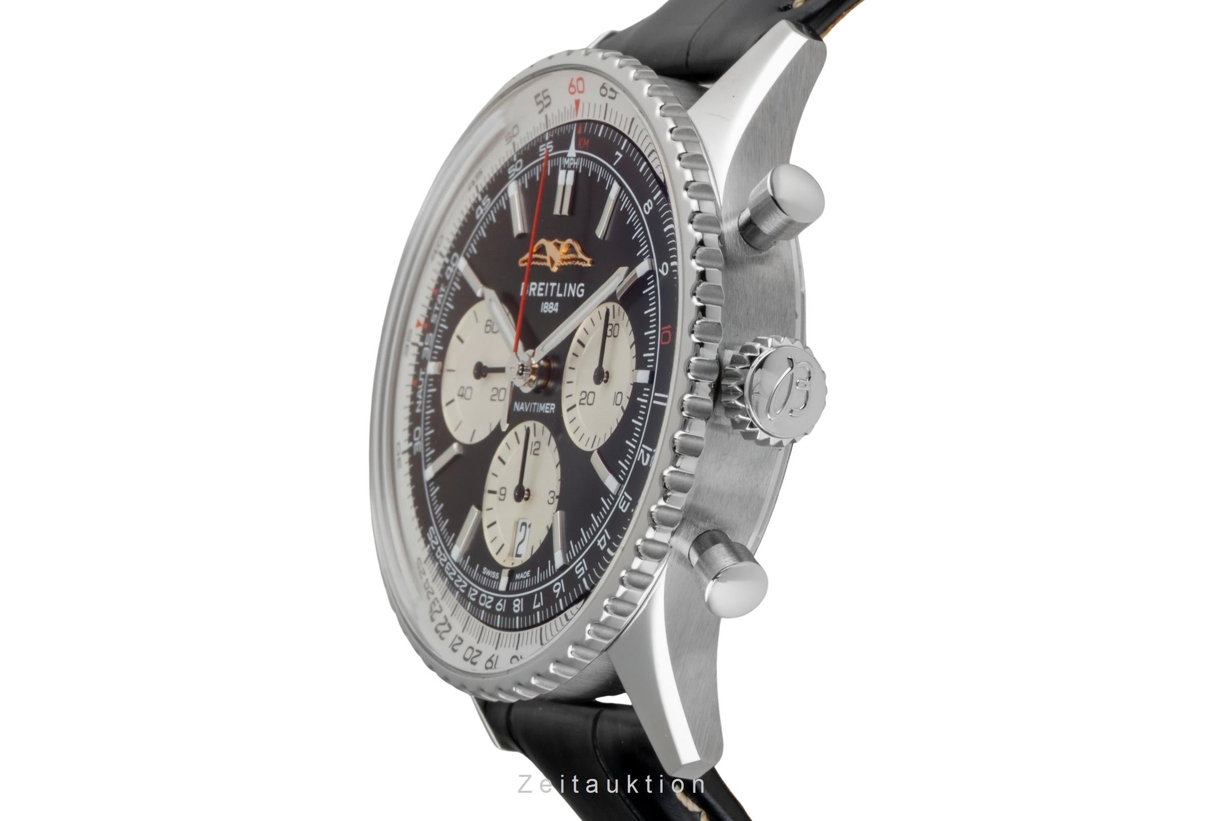 Breitling Navitimer cronografo acciaio automatismo orologio da uomo AB0138211B1P1 LP: 9500EUR  [2603169]