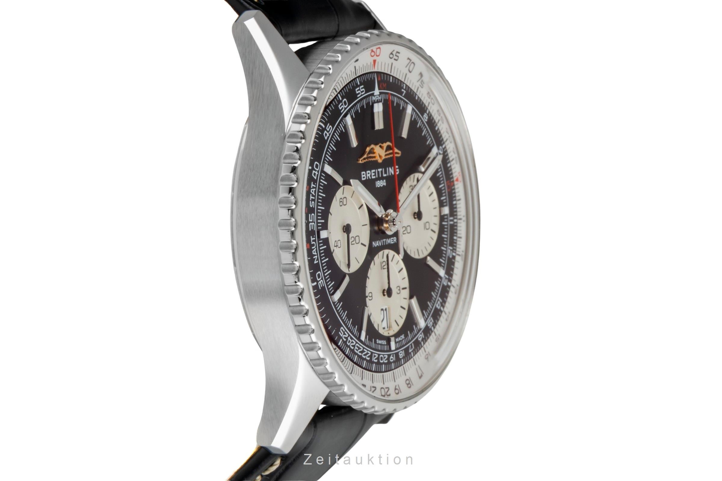 Breitling Navitimer cronografo acciaio automatismo orologio da uomo AB0138211B1P1 LP: 9500EUR  [2603169]