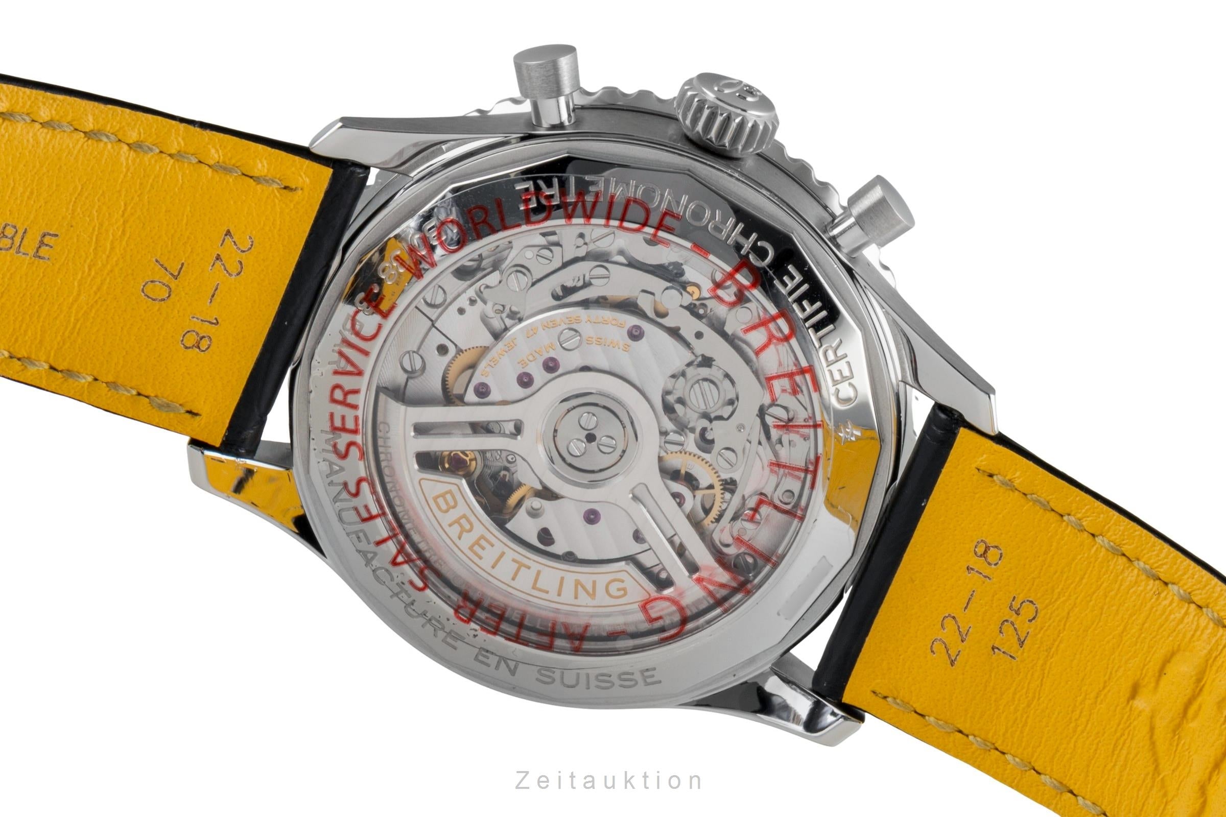 Breitling Navitimer cronografo acciaio automatismo orologio da uomo AB0138211B1P1 LP: 9500EUR  [2603169]
