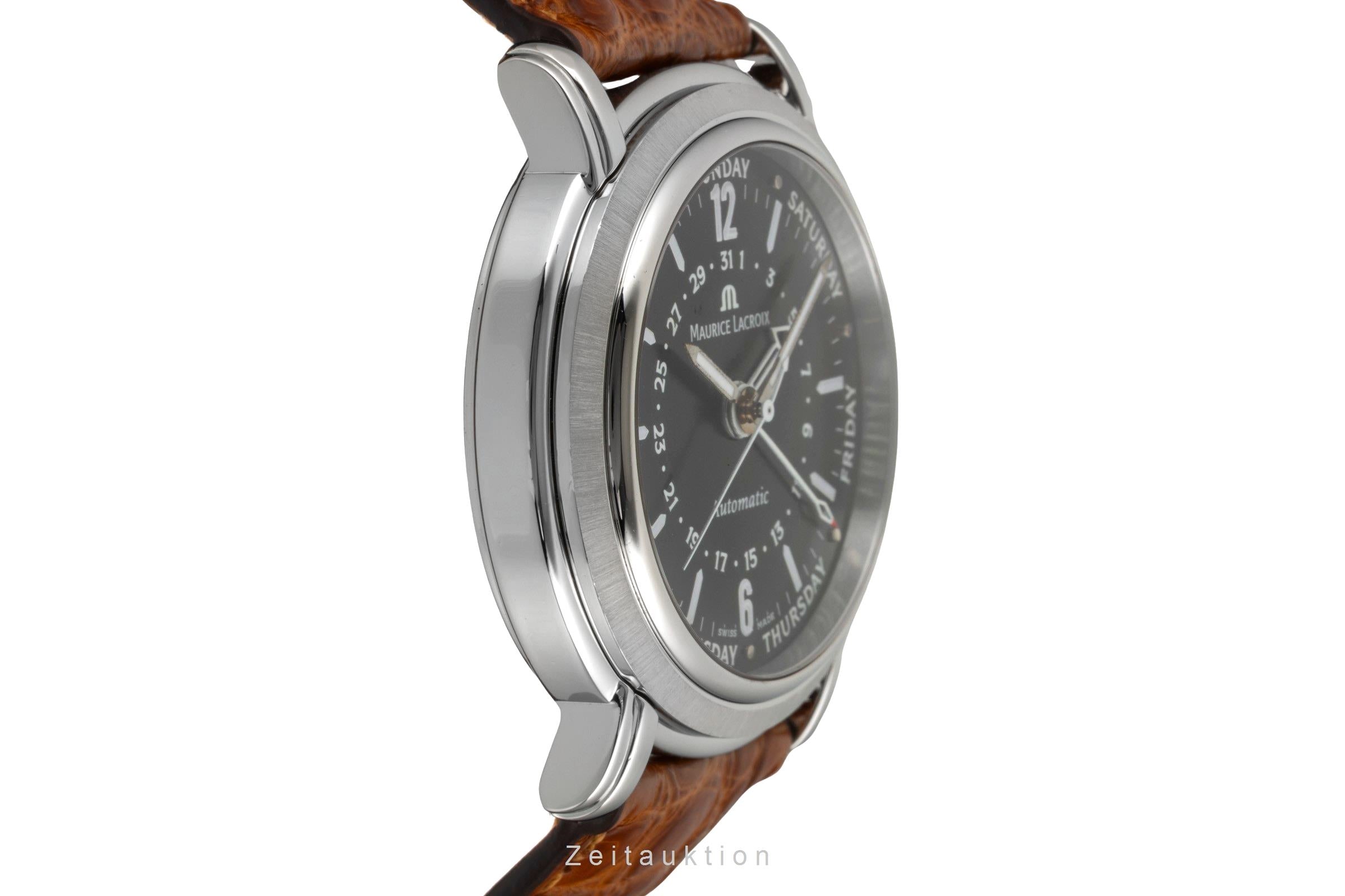 Maurice Lacroix Masterpiece acier automatique montre pour hommes 27857  [2603172]