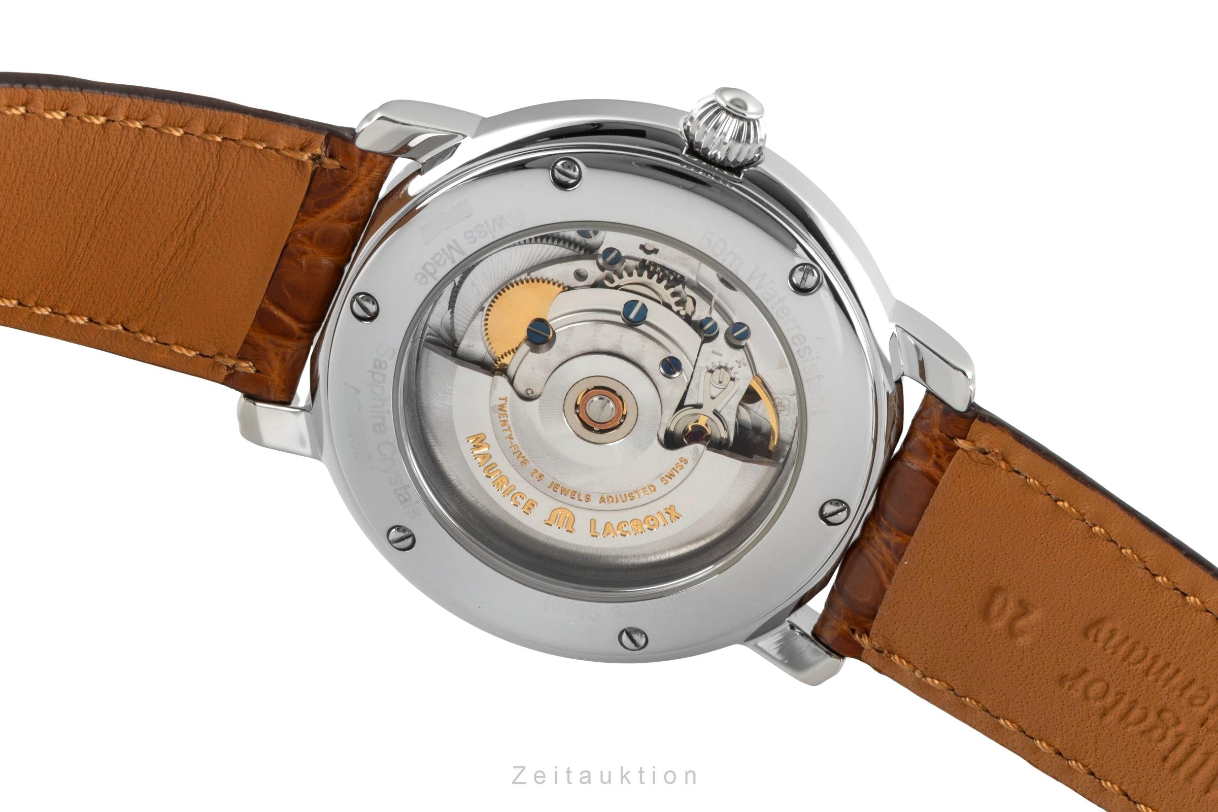 Maurice Lacroix Masterpiece acier automatique montre pour hommes 27857  [2603172]