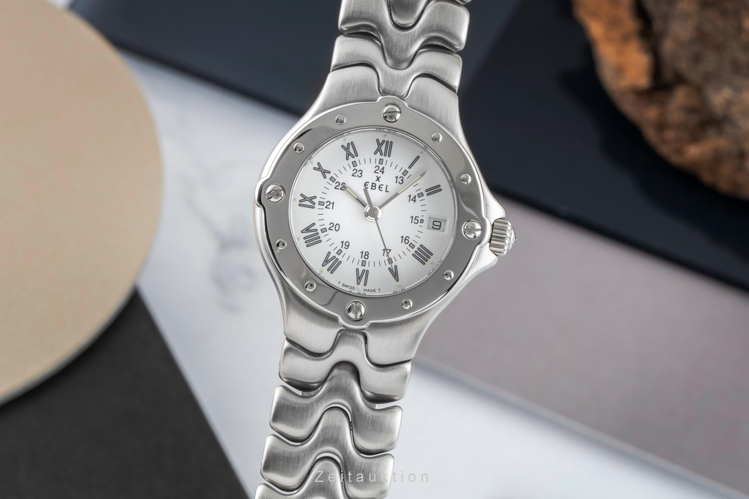 Ebel Sportwave acero cuarzo reloj para damas  E9087621  [2603173]
