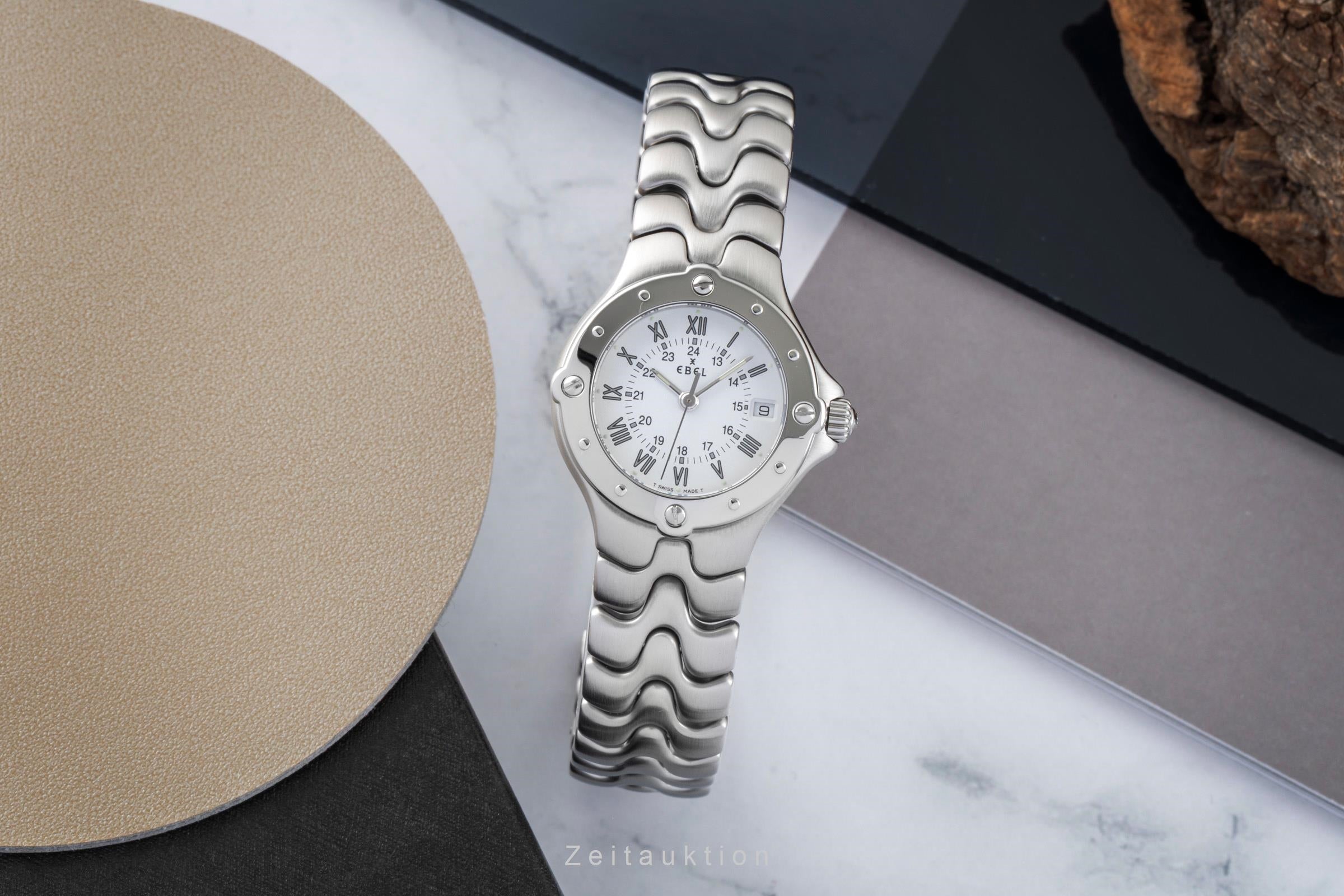Ebel Sportwave acero cuarzo reloj para damas  E9087621  [2603173]